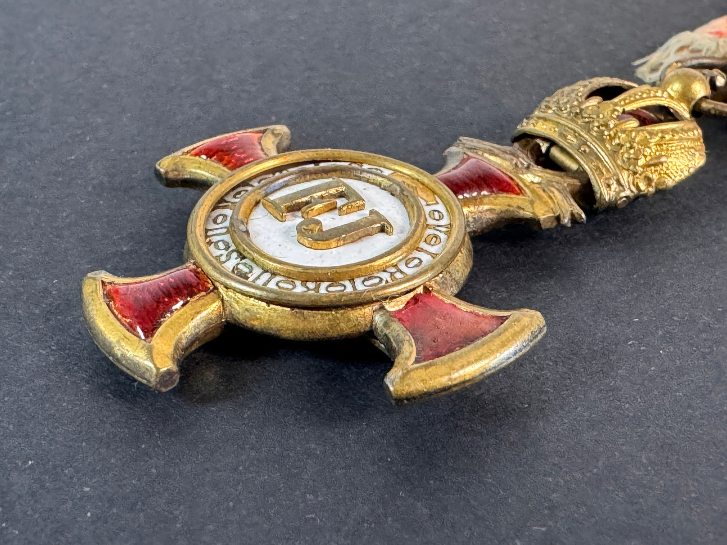Image of product: austrian hungarian empire merit cross 1st class medal bachruch budapest