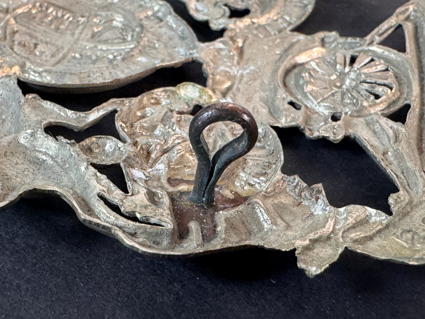 Image of product: royal artillery volunteers helmet plate victorian british army