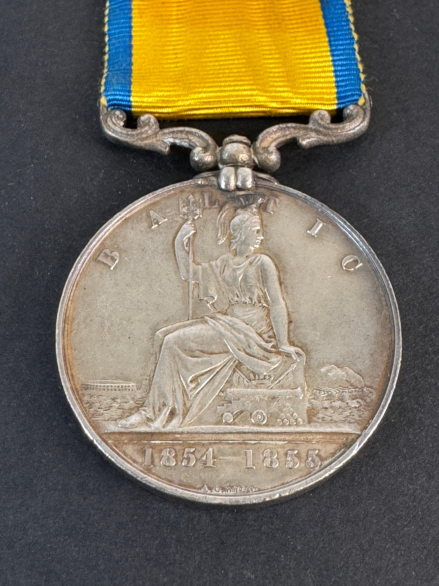 Image of product: baltic campaign medal 1854 1855 victorian british