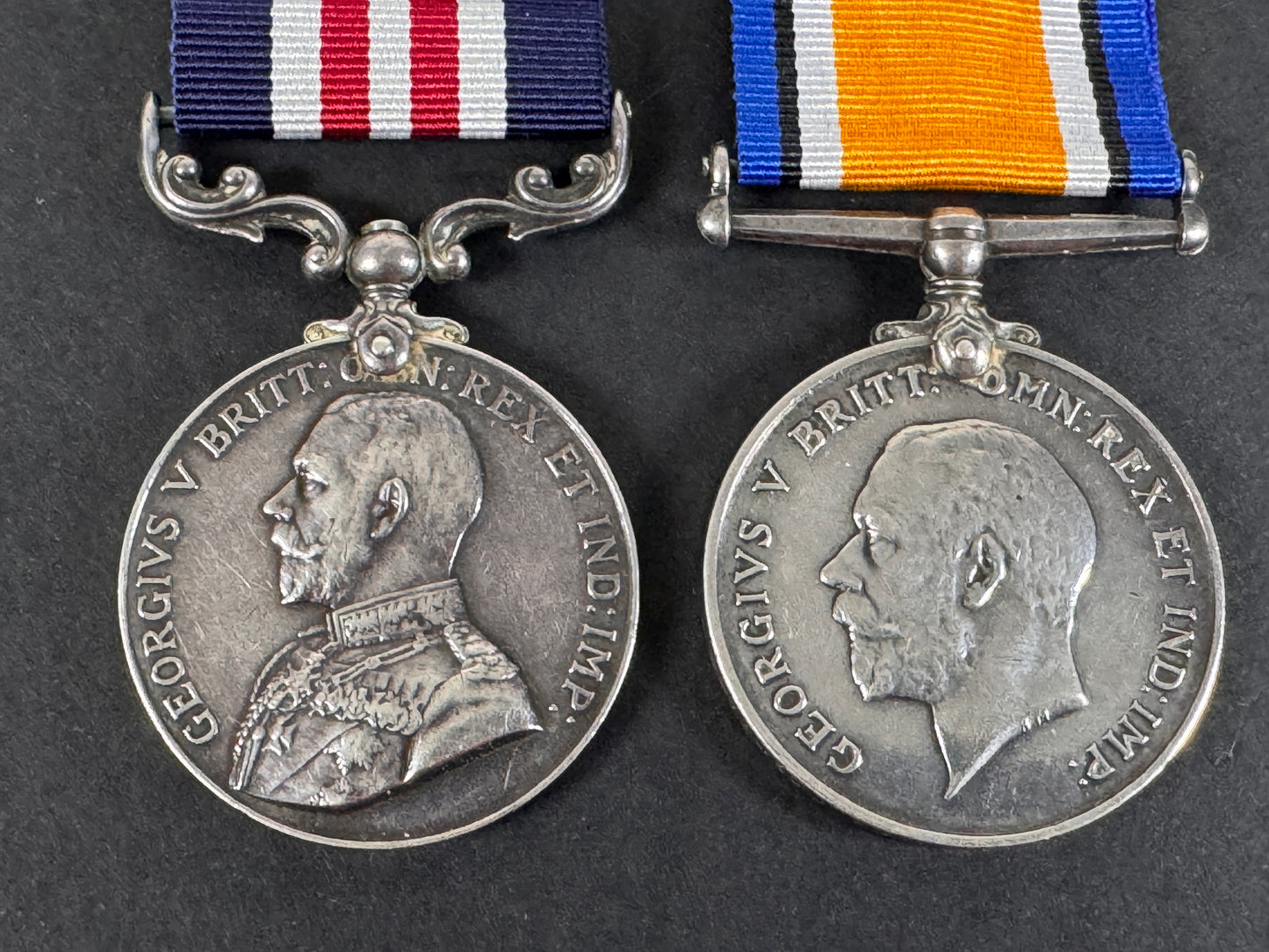 Image of product: ww1 british army military medal pair