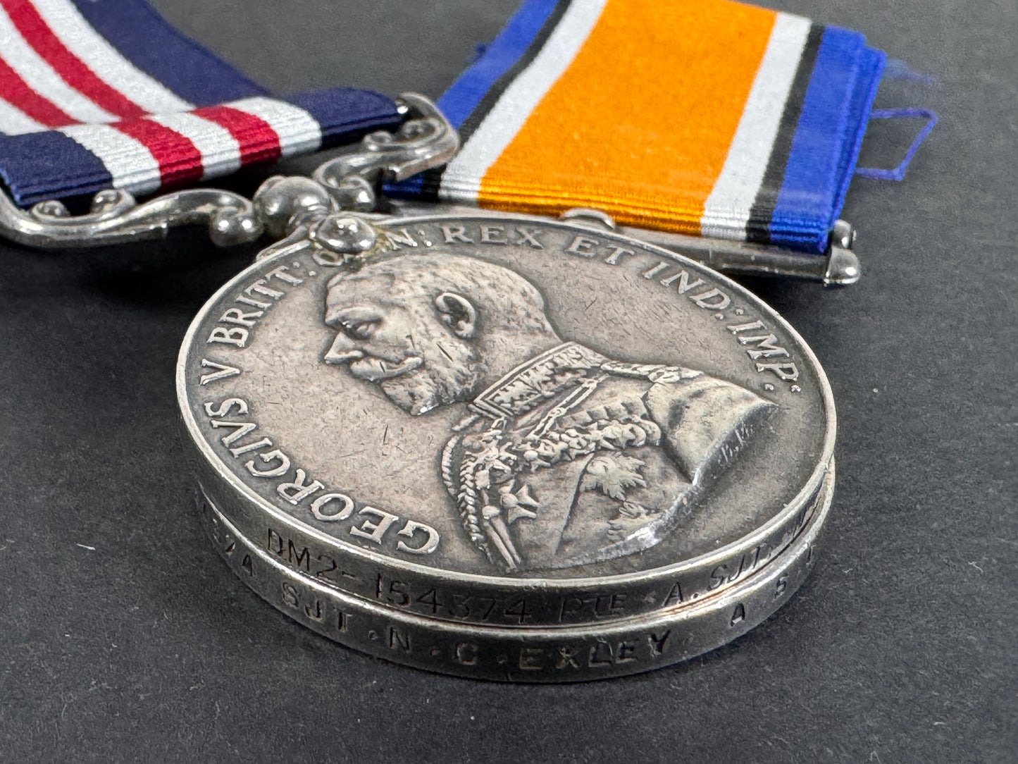 Image of product: ww1 british army military medal pair