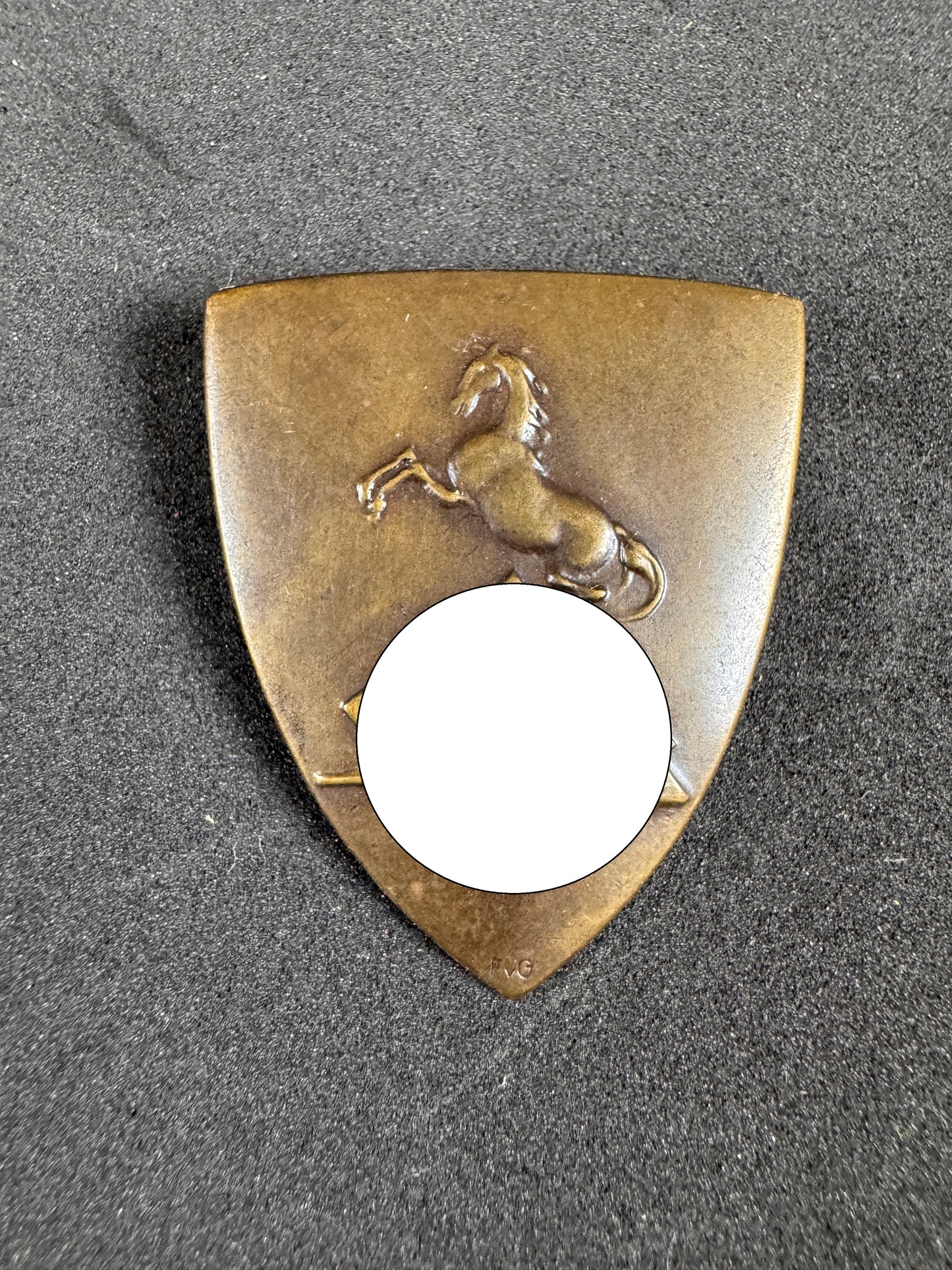 Photo 1 of Third Reich German NSDFB Stahlhelm War Veteran's Tinnie 1934 - collectible militaria item