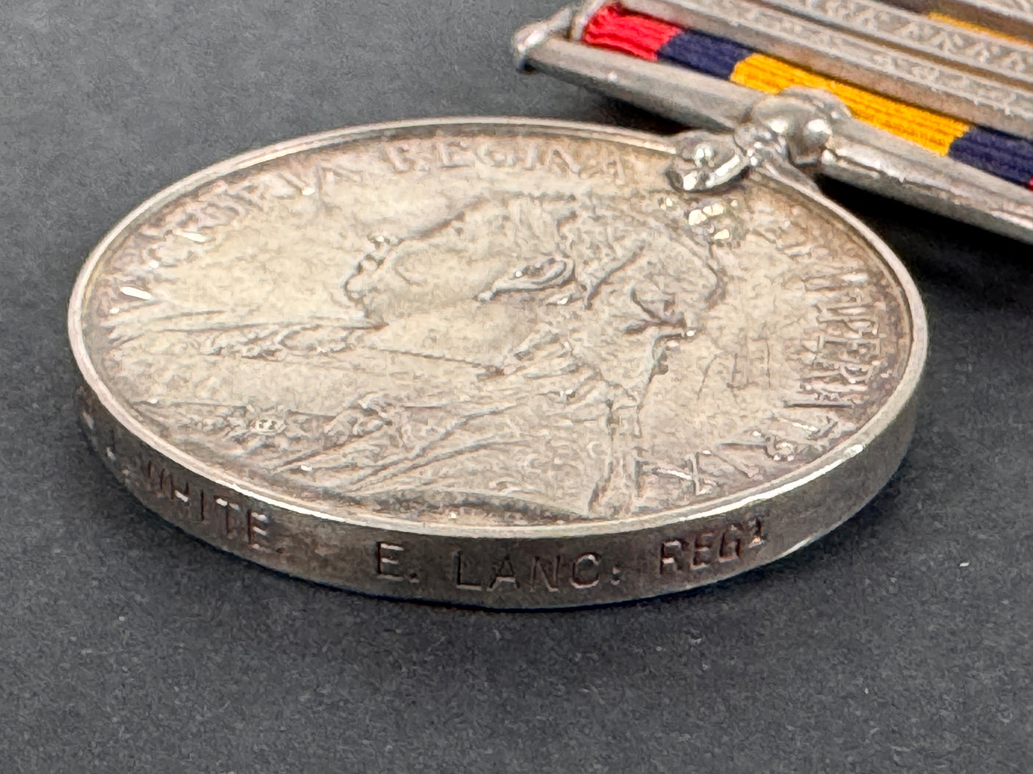 Queen's South Africa Medal East Lancashire Regiment (Boer War)