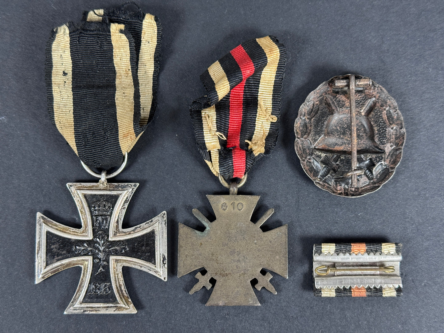 WW1 Imperial German Iron Cross Medal Award Group