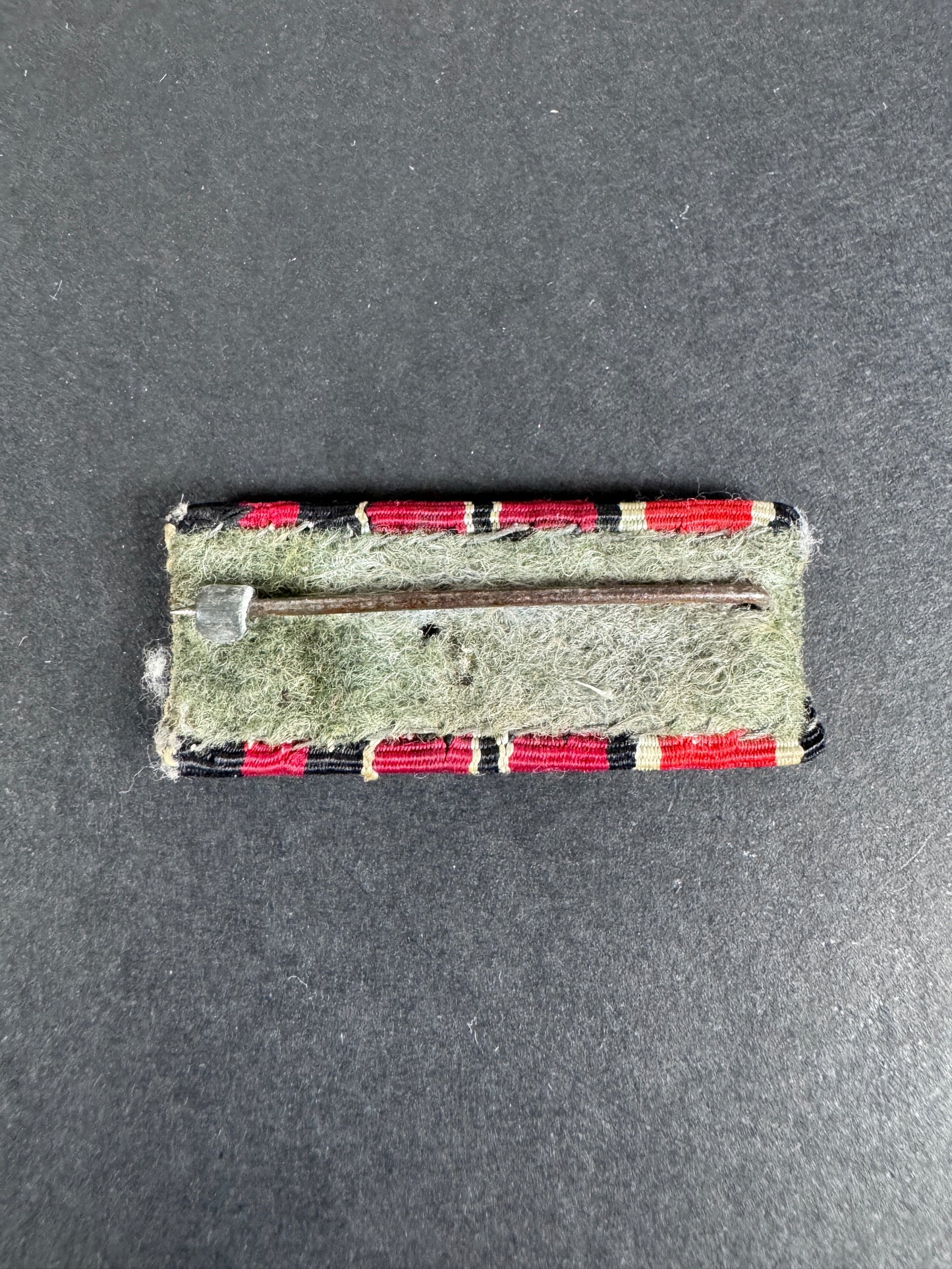 WW2 German Ribbon Bar (Ordensspange) Iron Cross Ostmedaille Sudetenland
