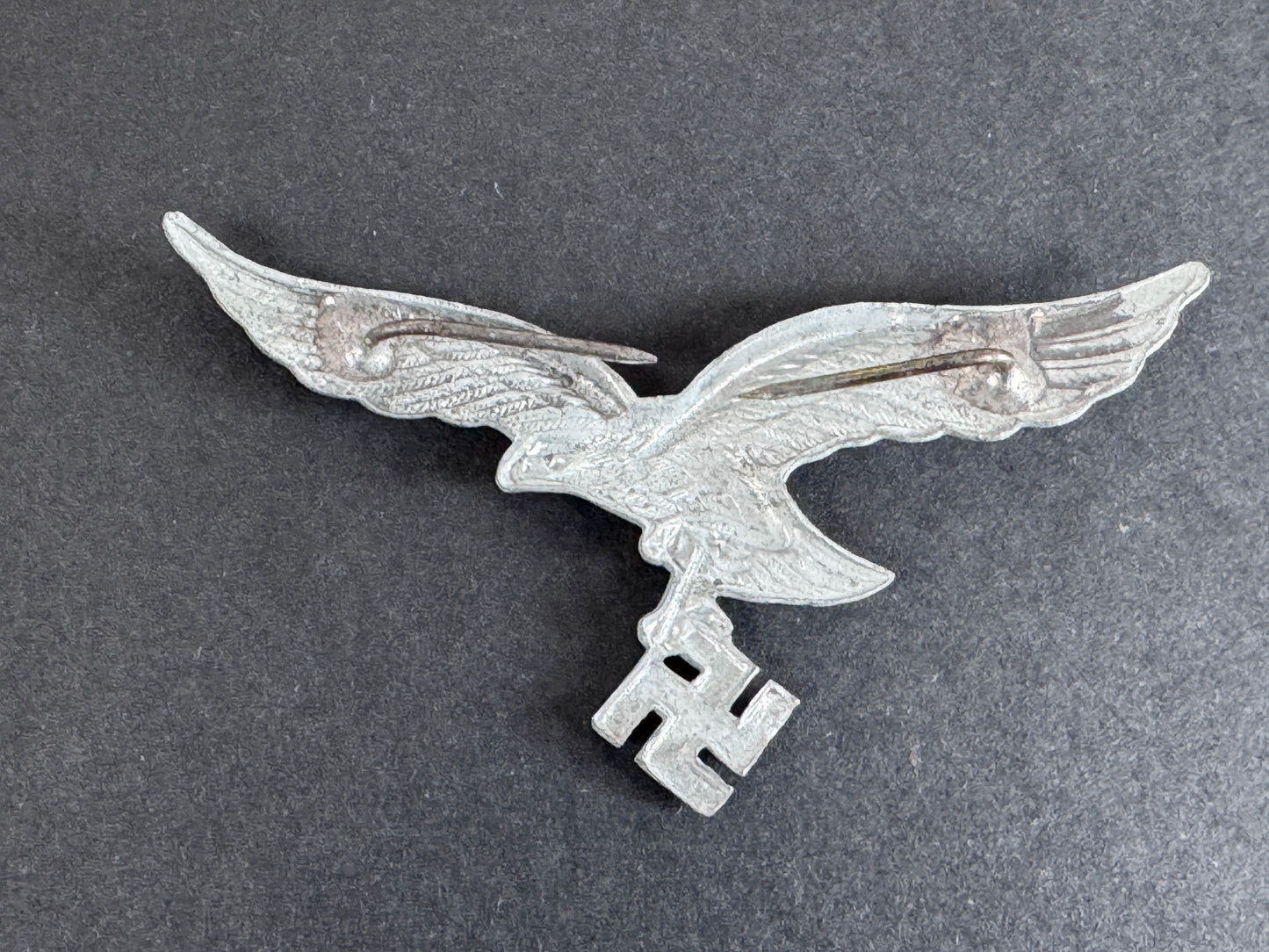 WW2 German Luftwaffe Eagle Visor Cap Badge