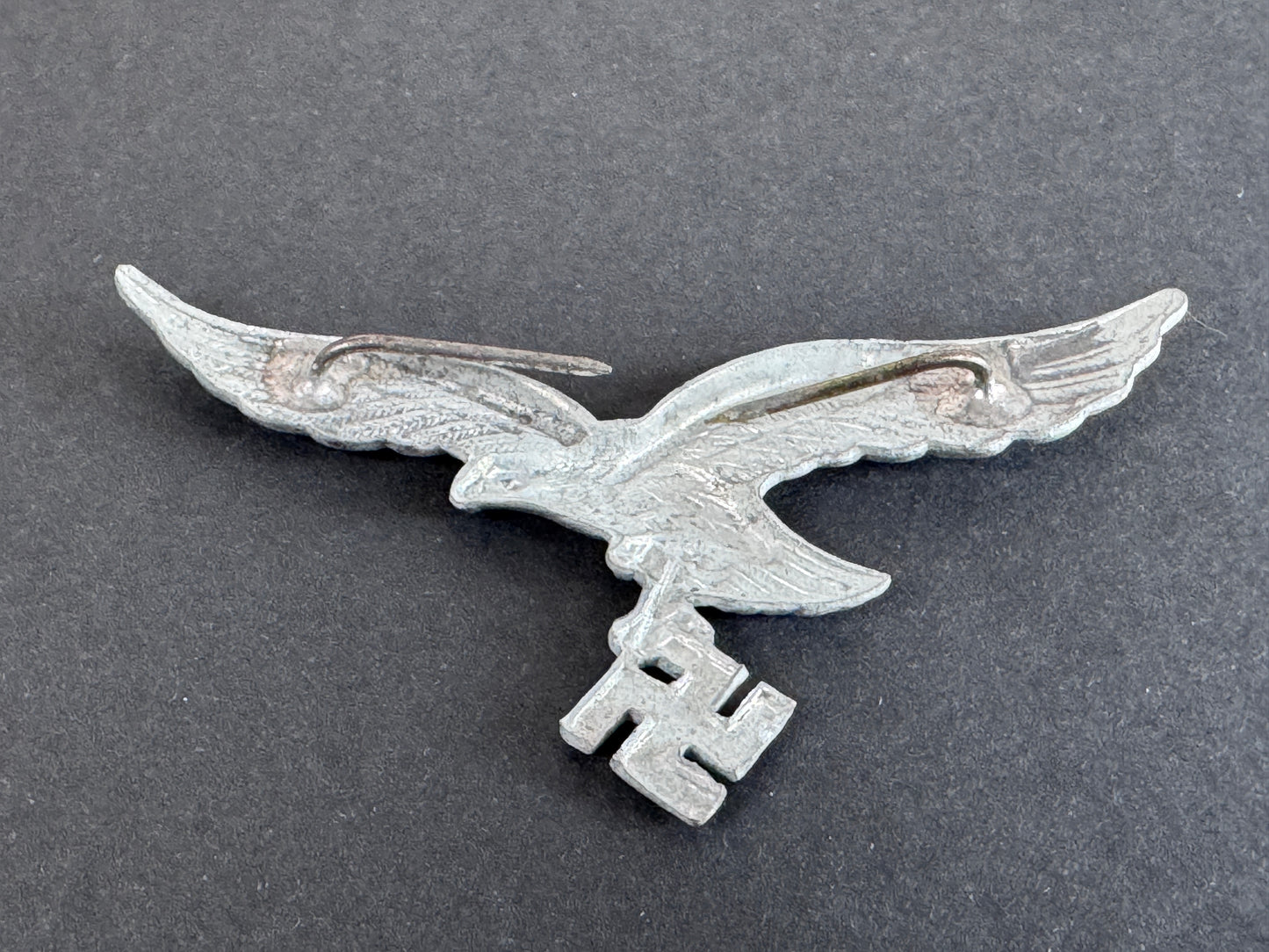 WW2 German Luftwaffe Eagle Visor Cap Badge