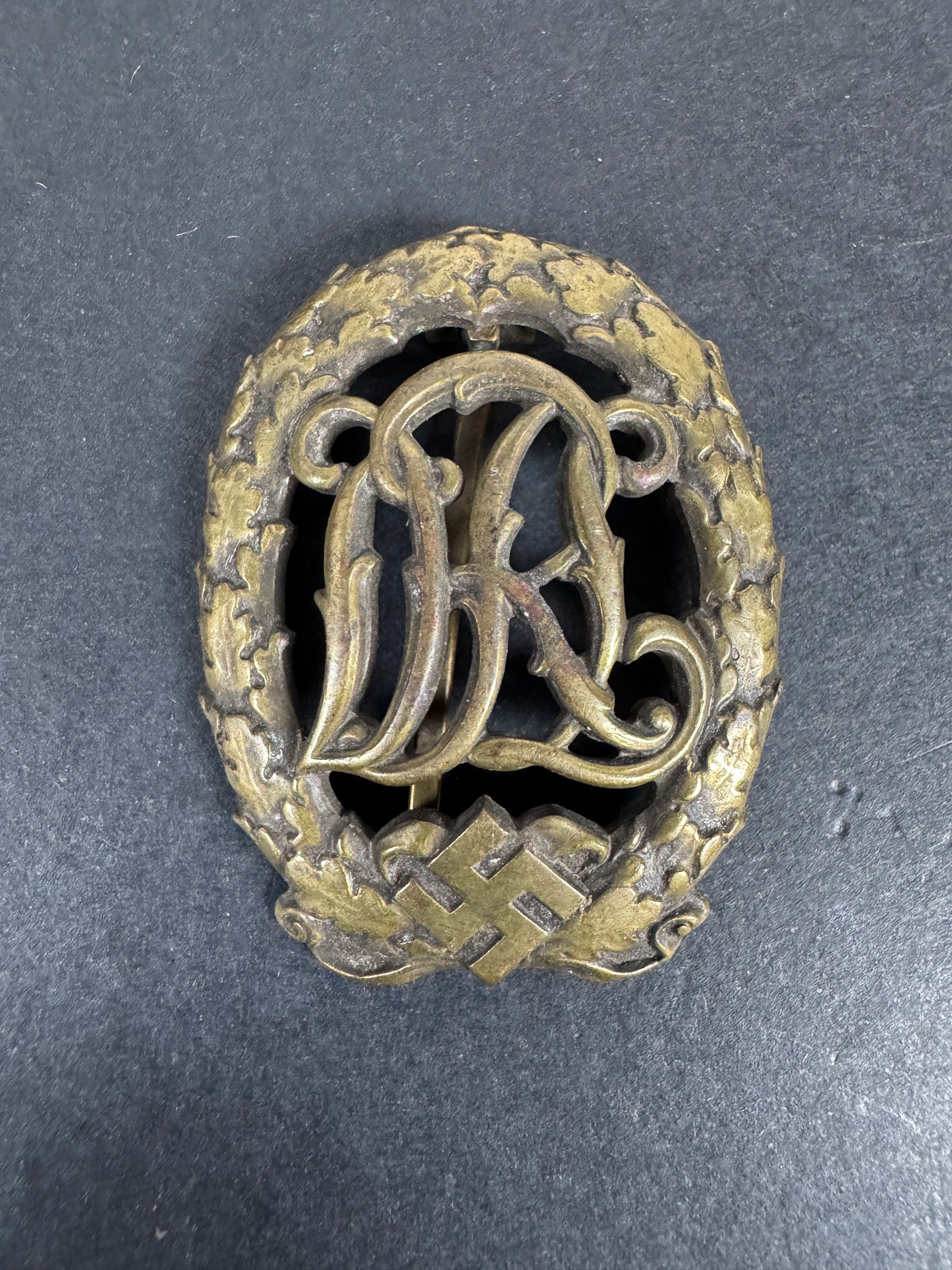 WW2 German DRL Sports Badge Bronze Grade - Wernstein