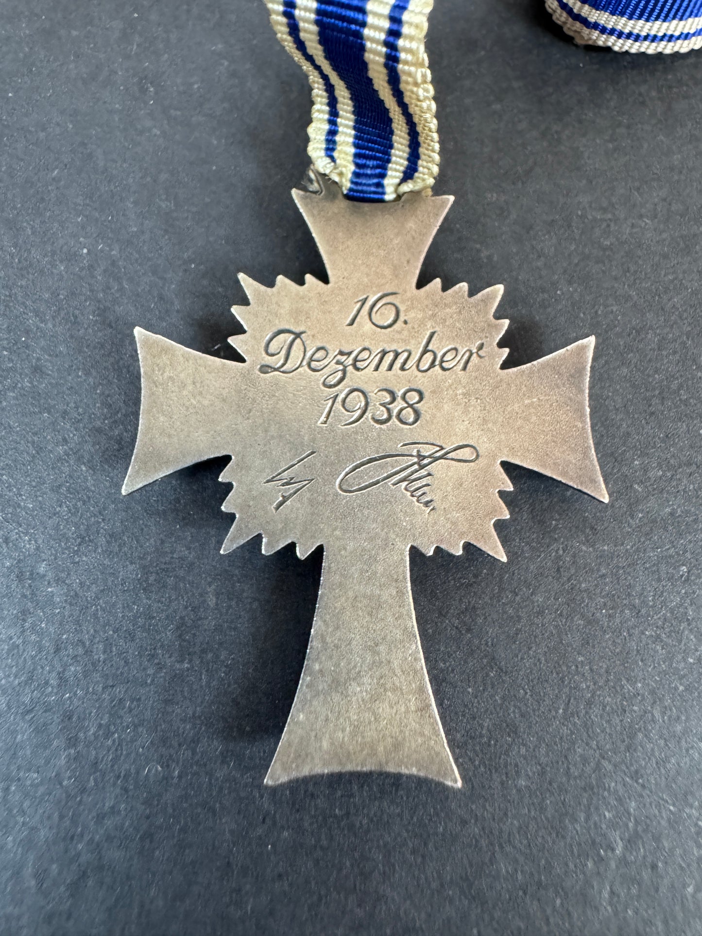WW2 German Mother's Cross in Silver