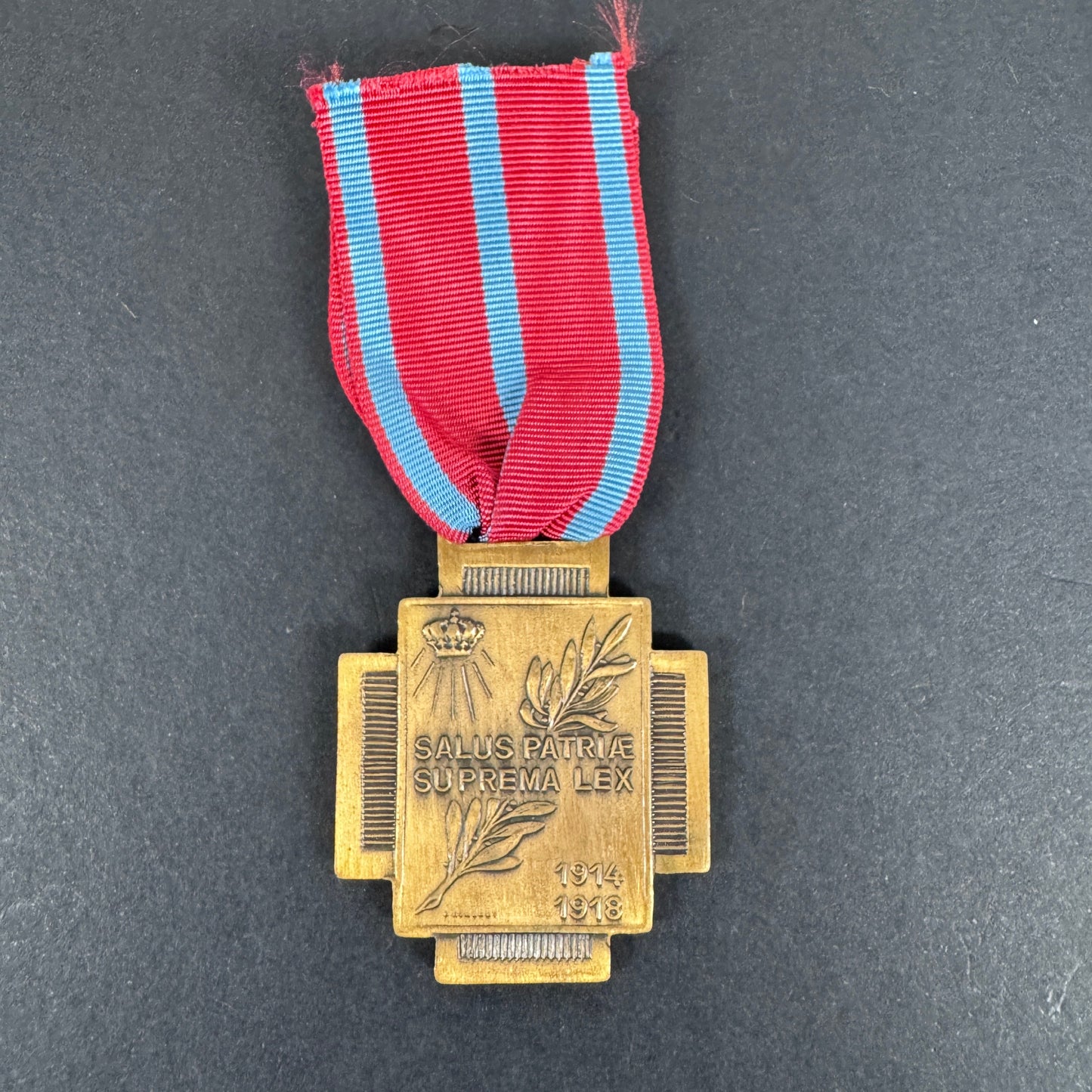 WW1 Belgian Army Fire Cross Medal