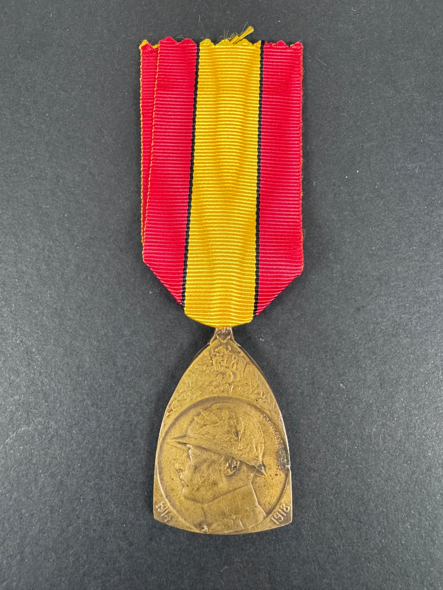 WW1 Belgium Army Issue Commemorative Medal 1914-1918