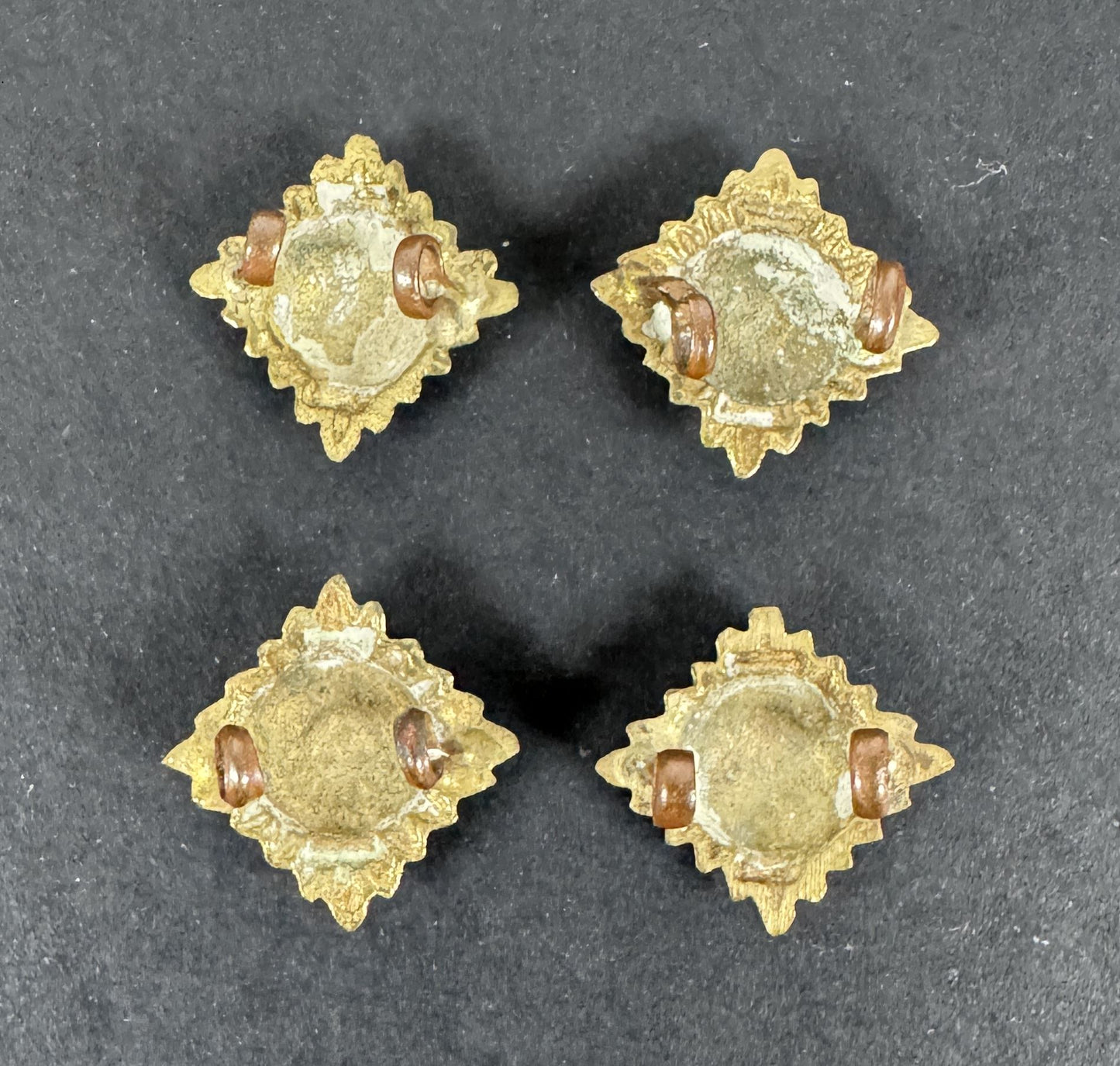 WW2 British Army Officer's Shoulder Board Rank Bath Star Badges
