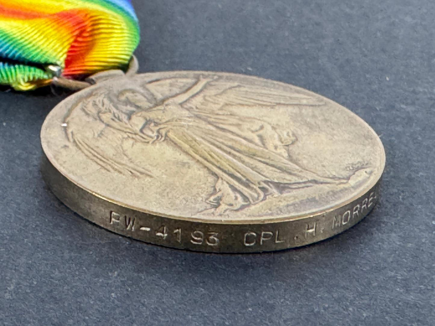WW1 British Inter Allied Victory Medal - Middlesex Regiment