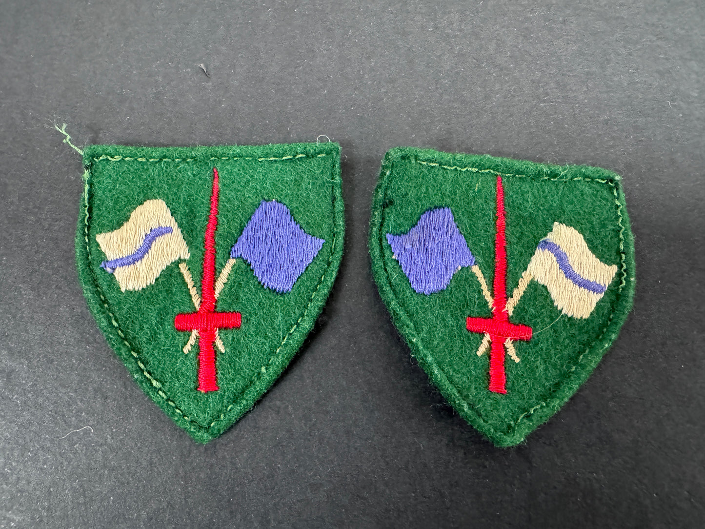 British Army Royal Corps of Signals Training Brigade Formation Signs