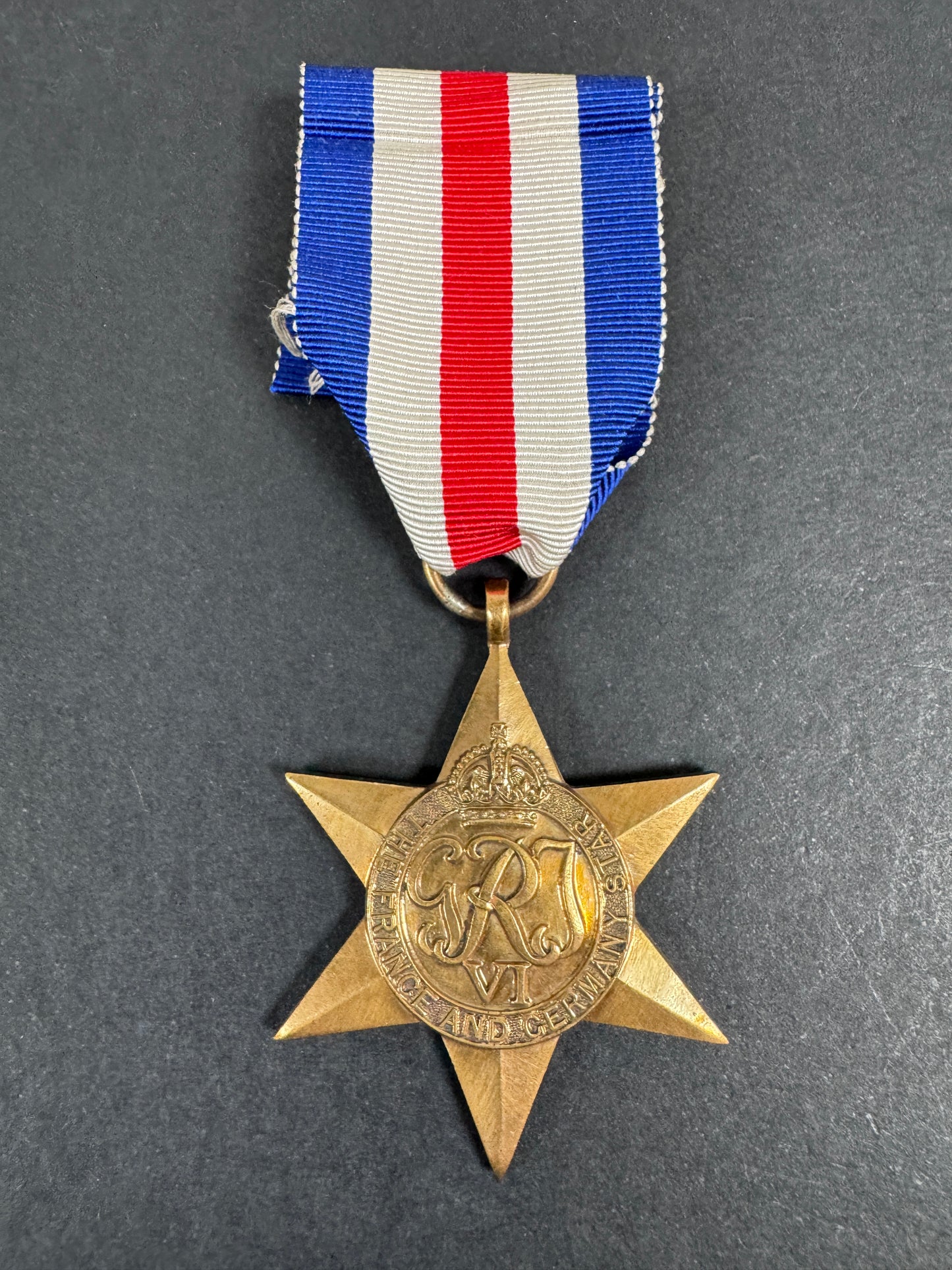 WW2 British France & Germany Star Campaign Medal