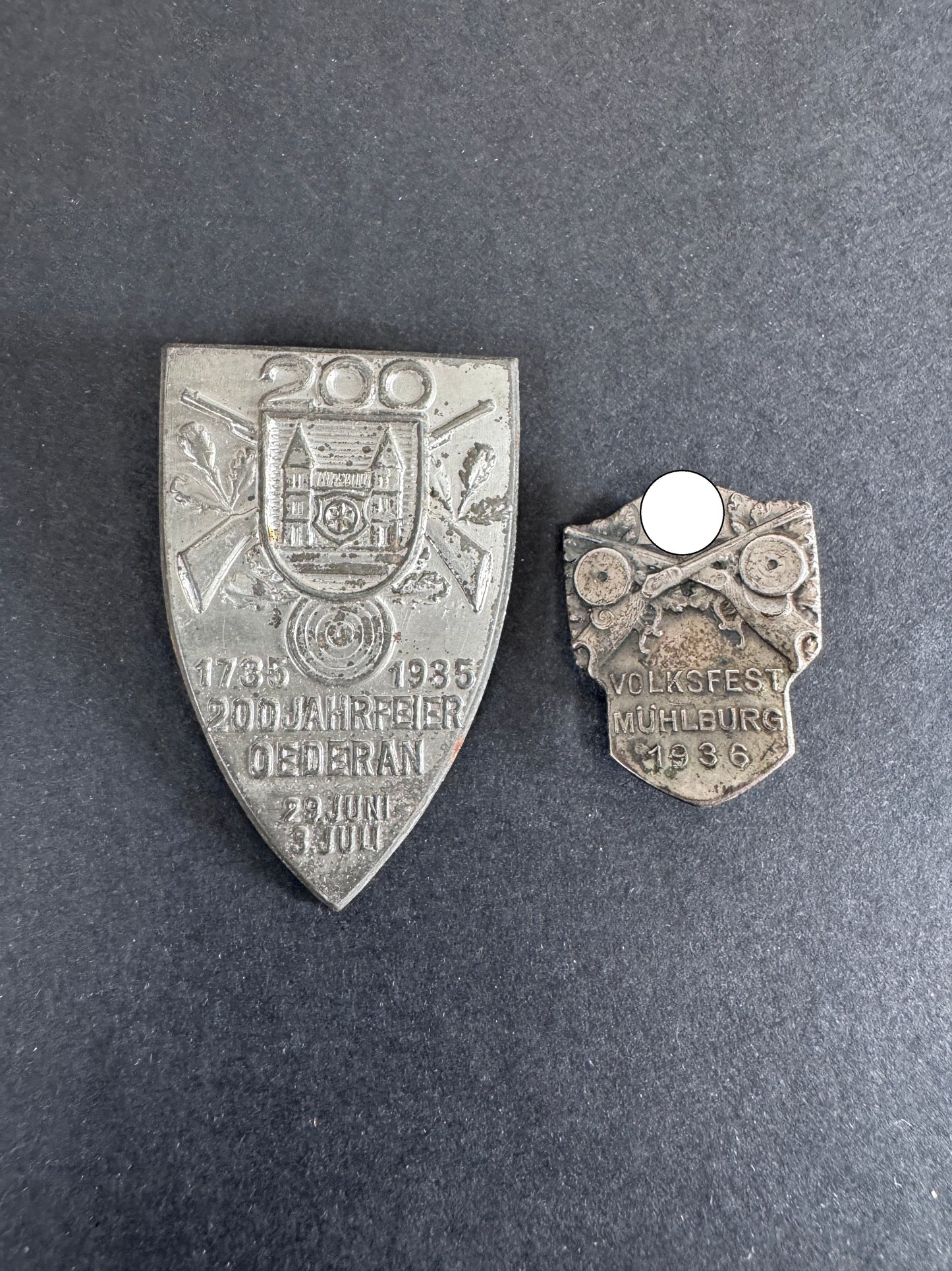 Germany Third Reich Era Shooting Event Tinnie Day Badges