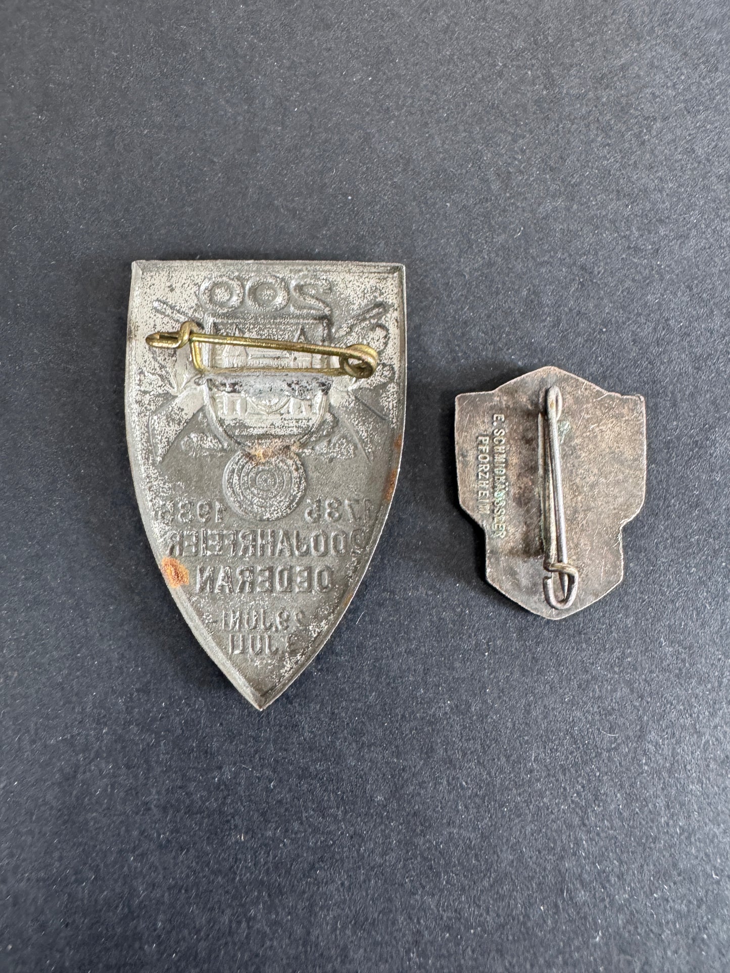 Germany Third Reich Era Shooting Event Tinnie Day Badges