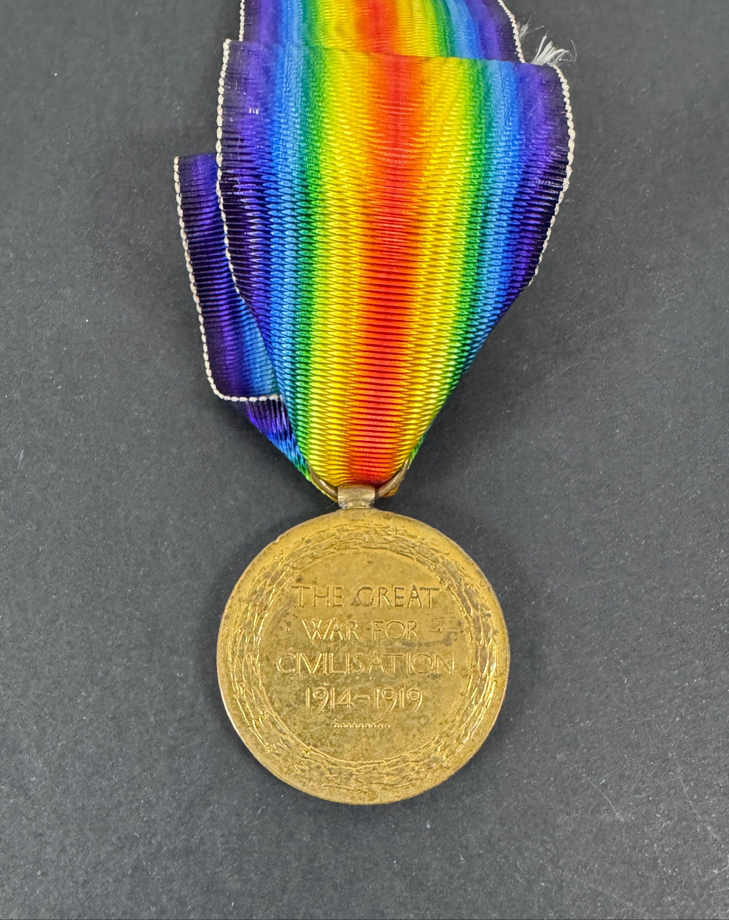 Medaglia della vittoria interalleata britannica della prima guerra mondiale - Machine Gun Corps