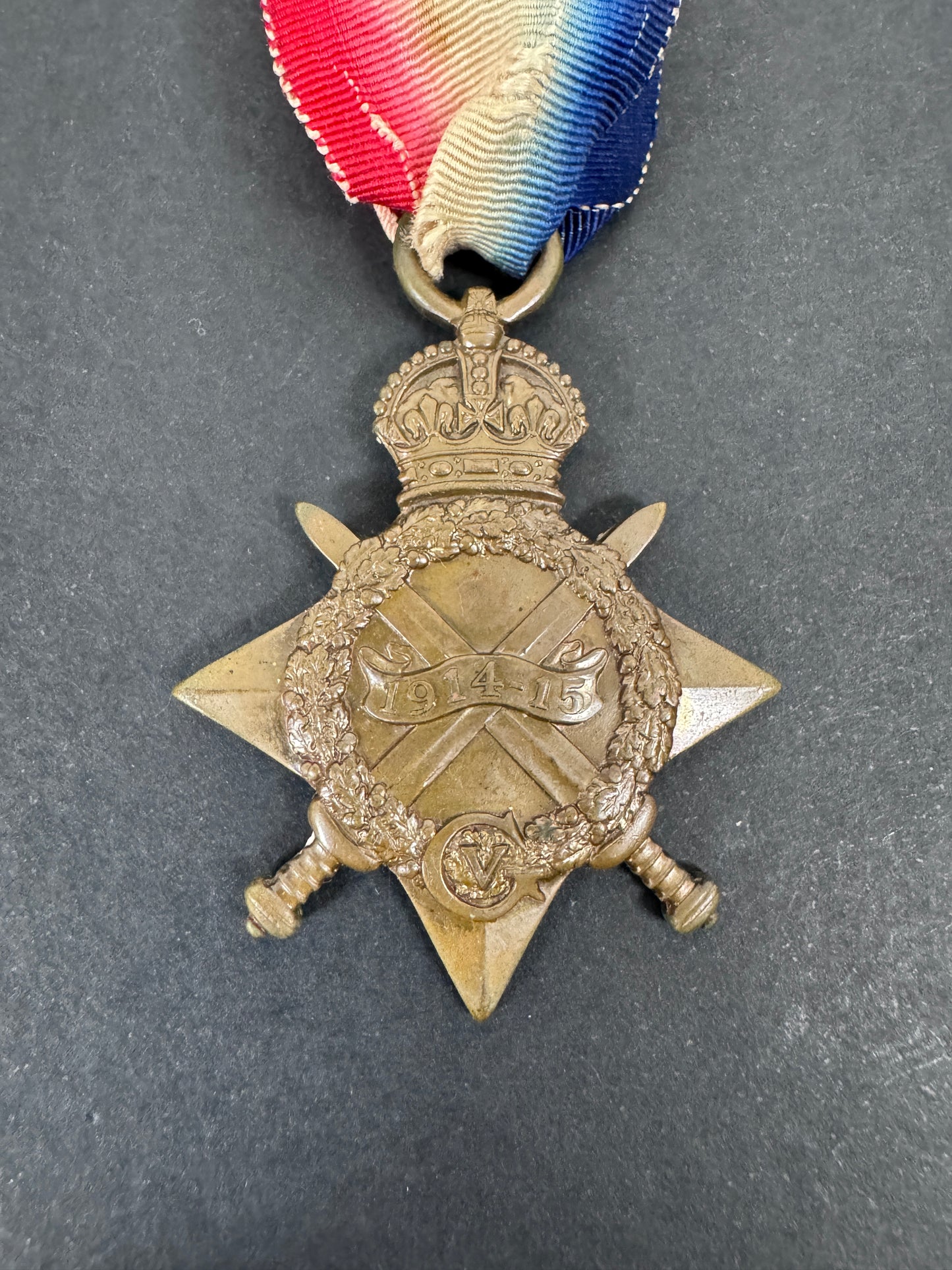 Medaglia a stella dell'11° reggimento di fanteria dell'esercito sudafricano della prima guerra mondiale, 1914-15