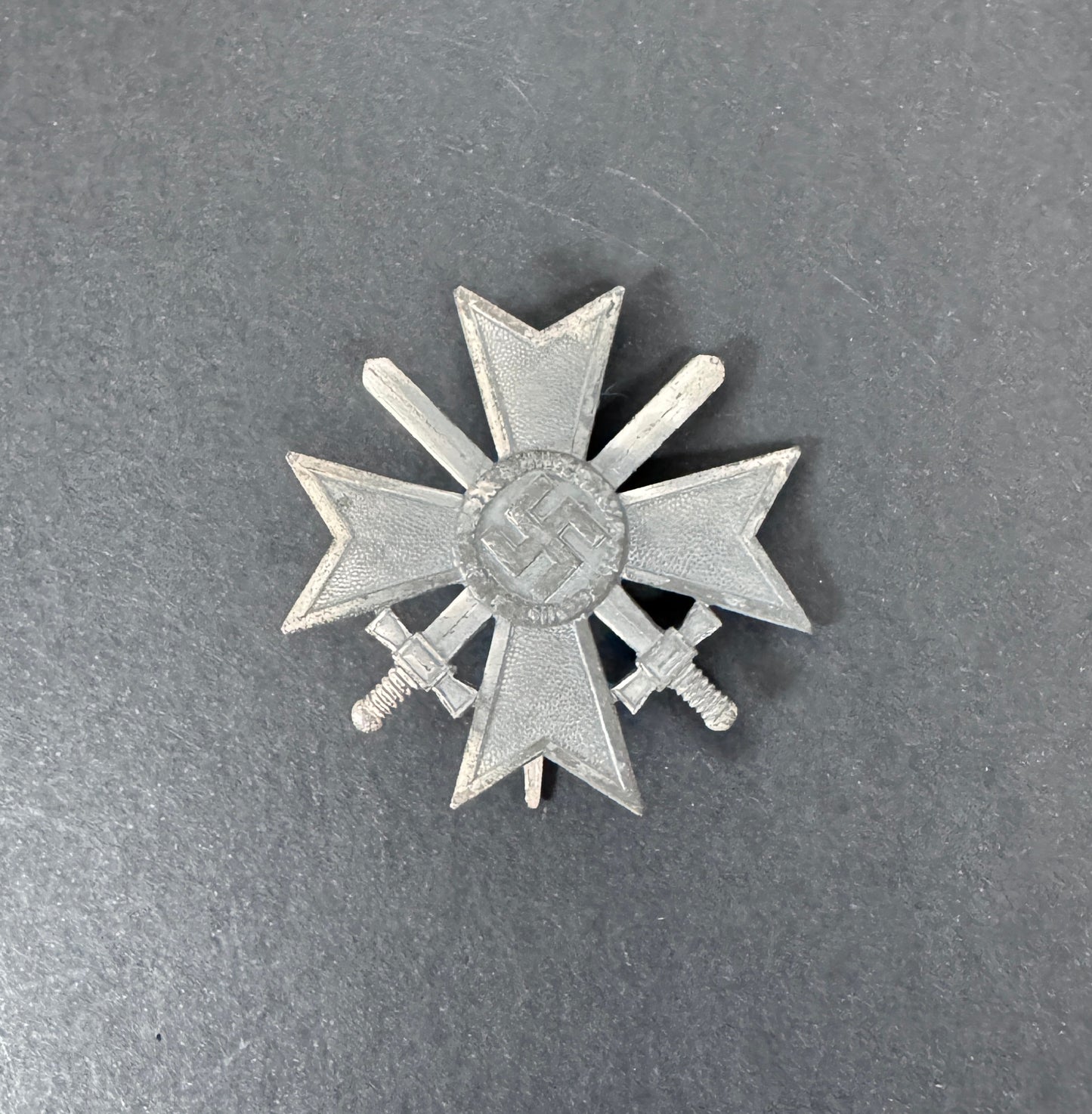 WW2 German War Merit Cross 1st Class With Swords - Marked 3 Wilhelm Deumer