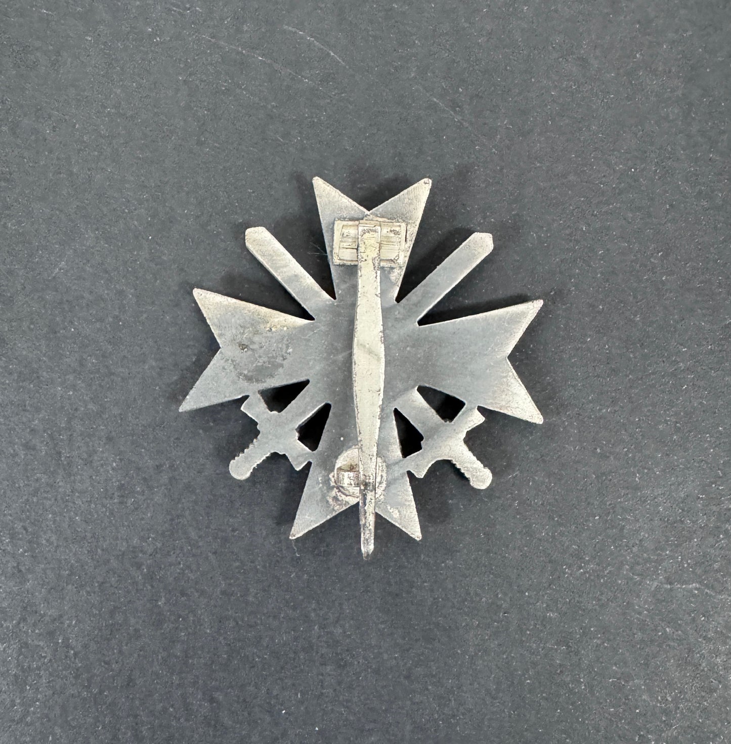 WW2 German War Merit Cross 1st Class With Swords - Marked 3 Wilhelm Deumer