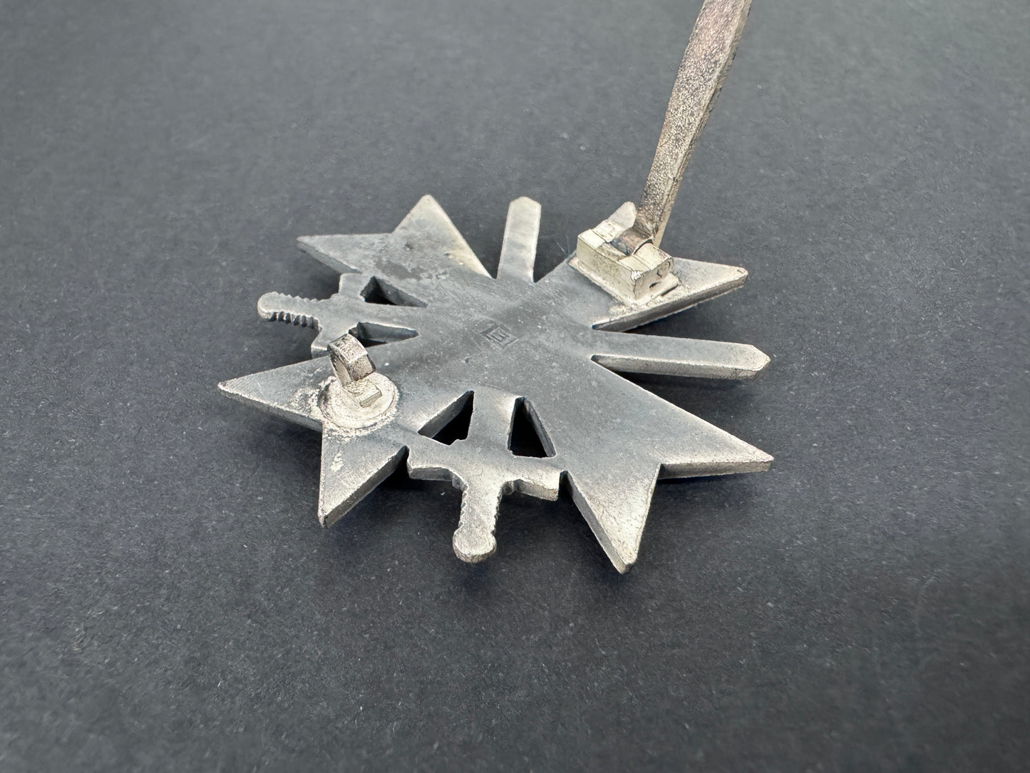WW2 German War Merit Cross 1st Class With Swords - Marked 3 Wilhelm Deumer