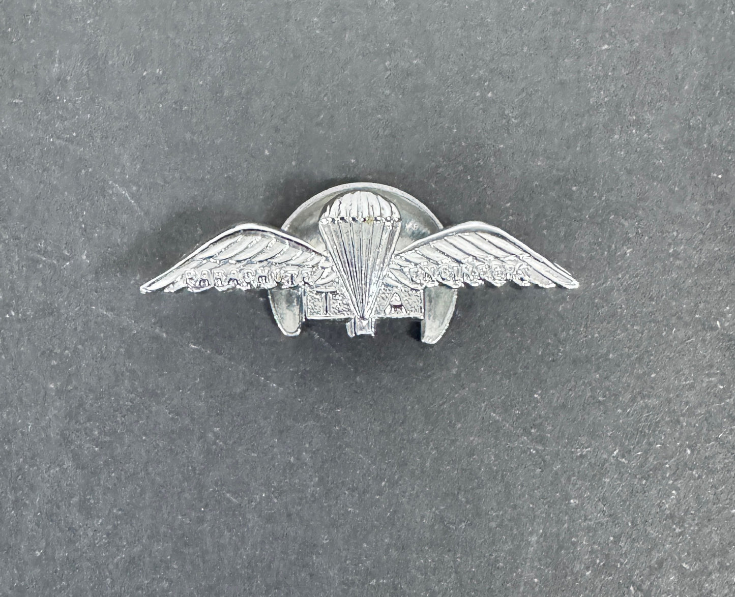 British Territorial Army (TA) 131st Parachute Engineers Wing Lapel Badge - GAUNT