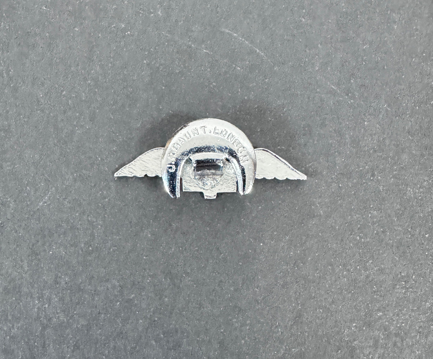 British Territorial Army (TA) 131st Parachute Engineers Wing Lapel Badge - GAUNT