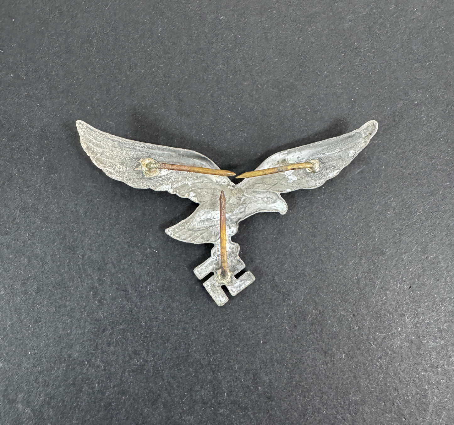 WW2 German Luftwaffe Afrika Korps Pith Helmet Eagle Badge