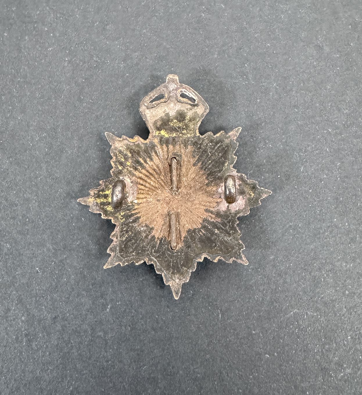 WW1 British Army Service Corps (ASC) Officer's Cap Badge