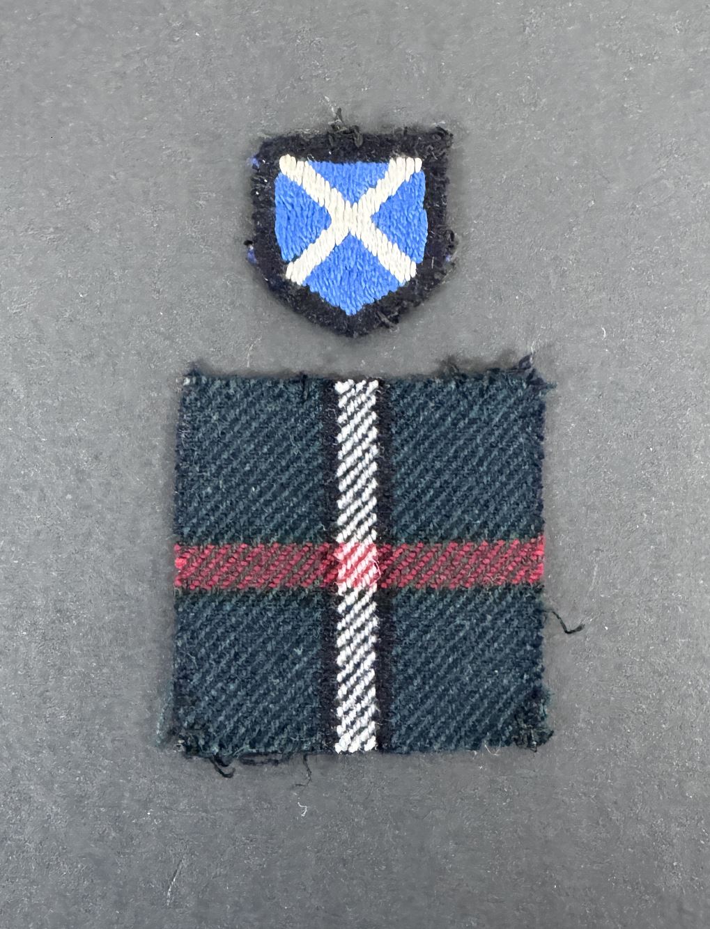 WW2 British Army 52nd Lowland Division Highland Light Infantry Formation Sign