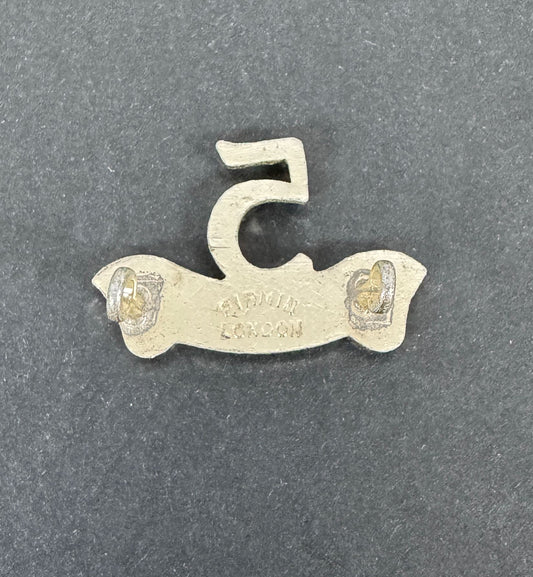 5th Kenya Rifles Battalion British Colonial Cap Badge