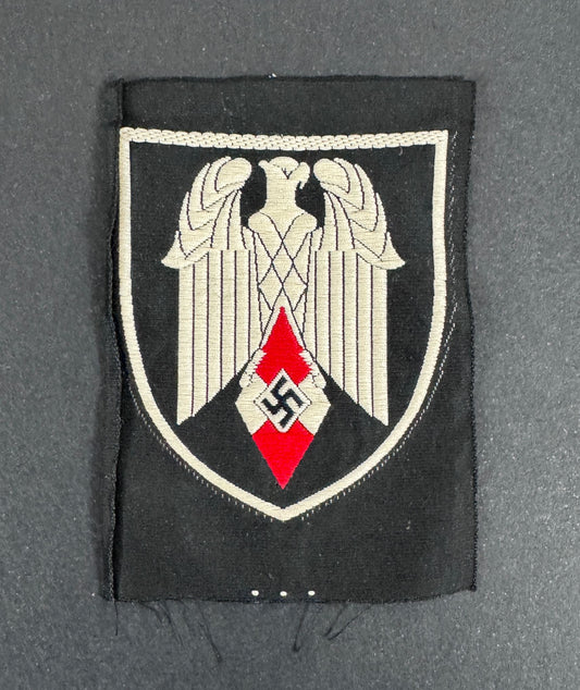 Third Reich, Hitler Youth Flag Bearer Woven Arm Badge
