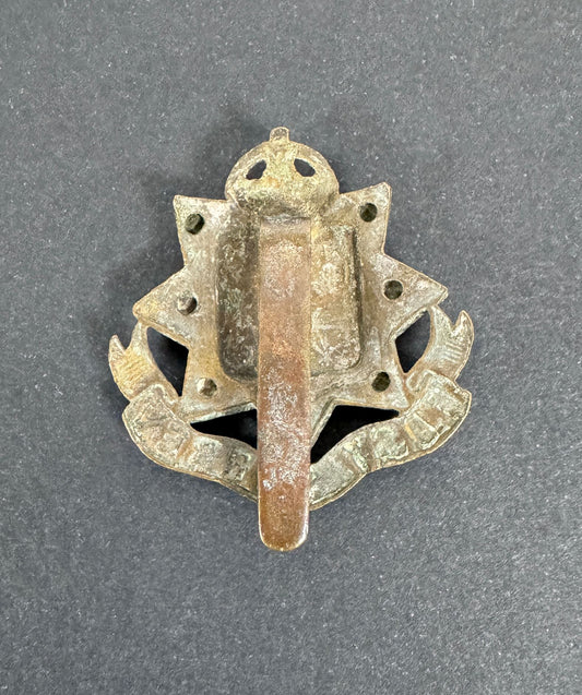 WW1 British Army East Surrey Regiment Cap Badge