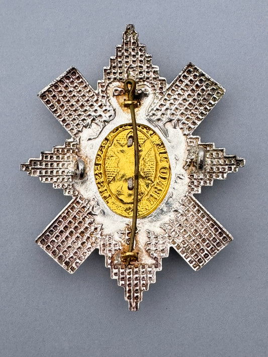 British Army Royal Highland Regiment (Black Watch) Officer's Glengarry Cap Badge