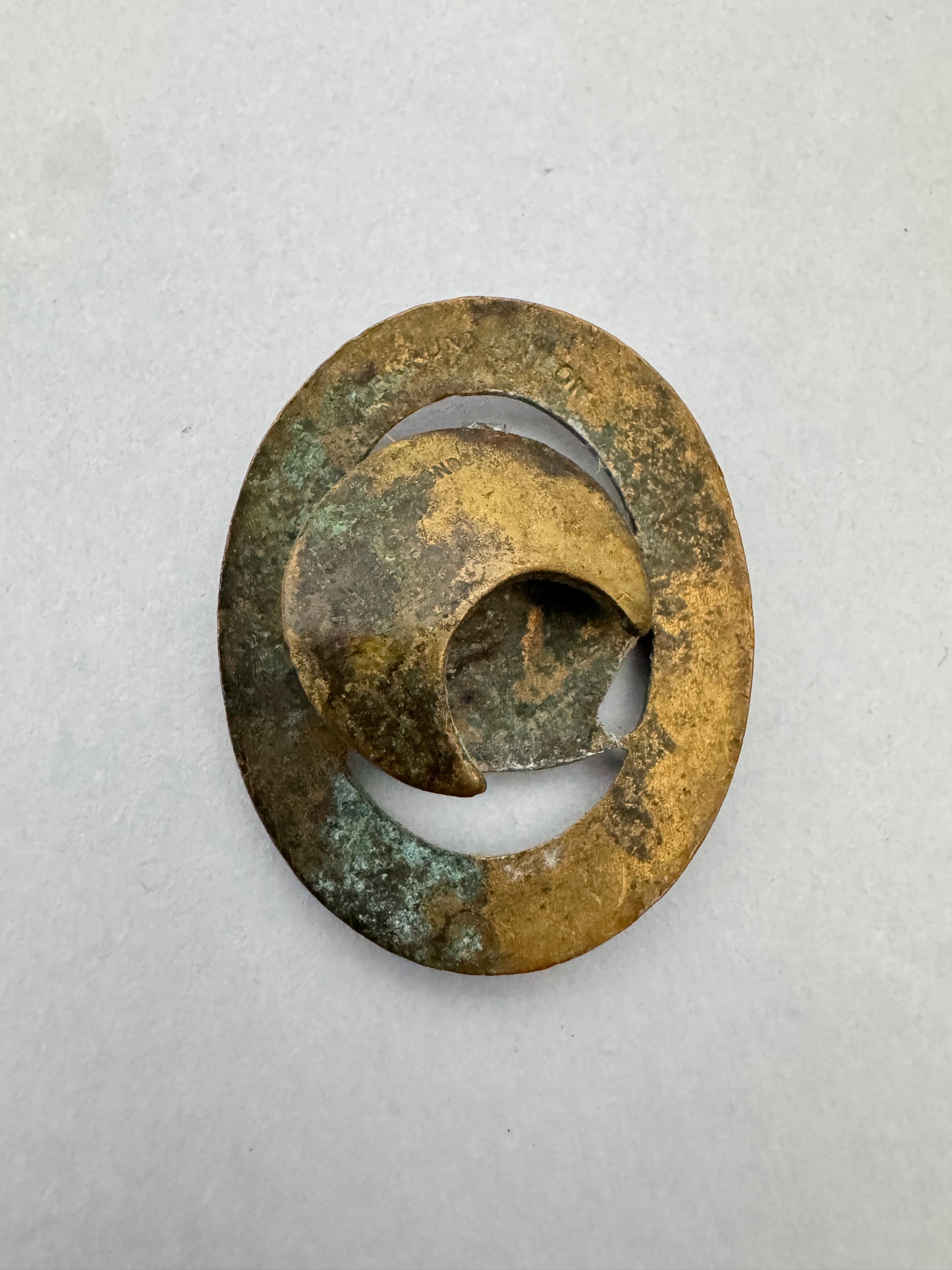 WW1 British National Reserve WEST LANCASHIRE Lapel Badge