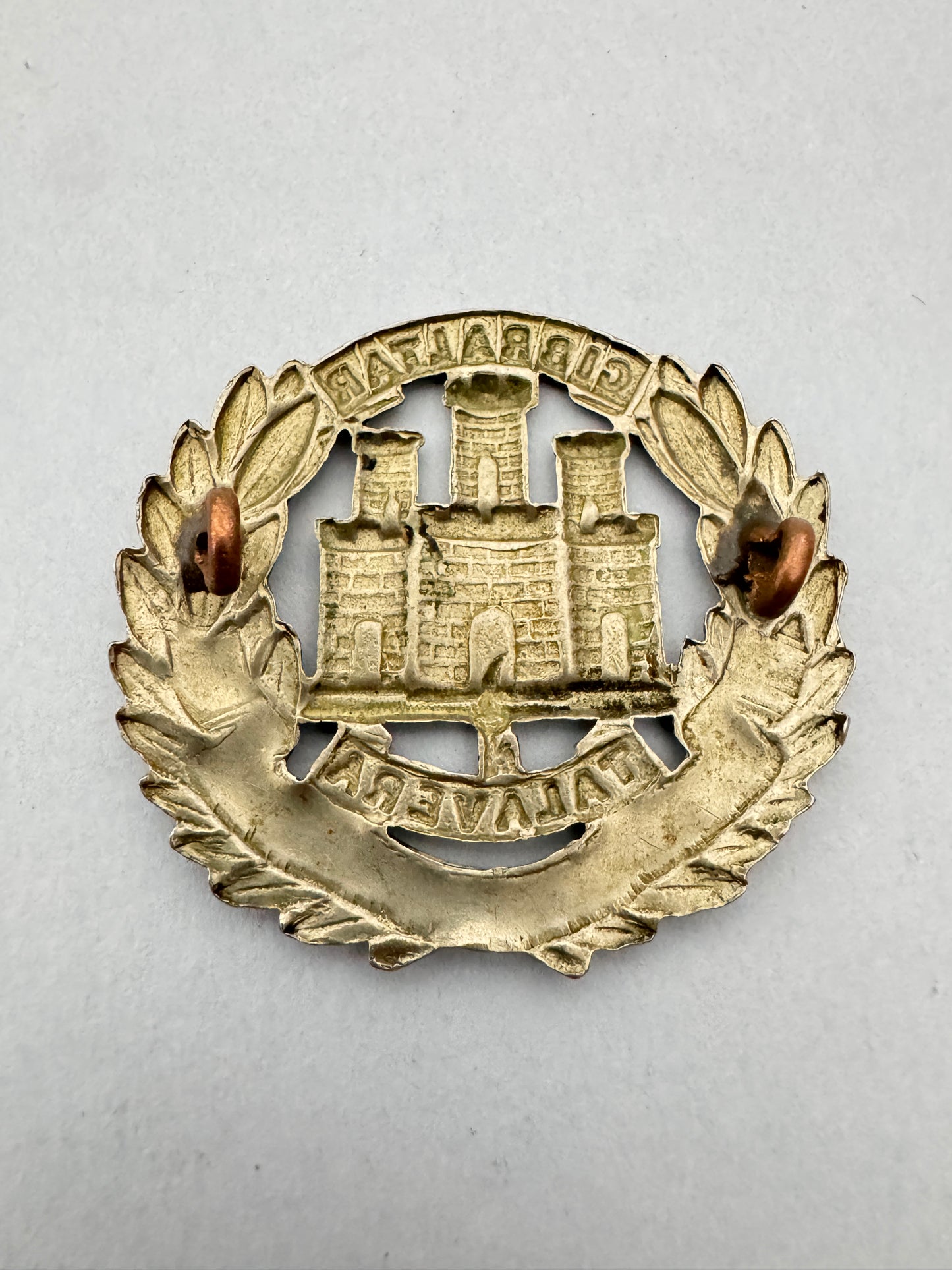 Victorian British Army Northamptonshire Regiment Cap Badge