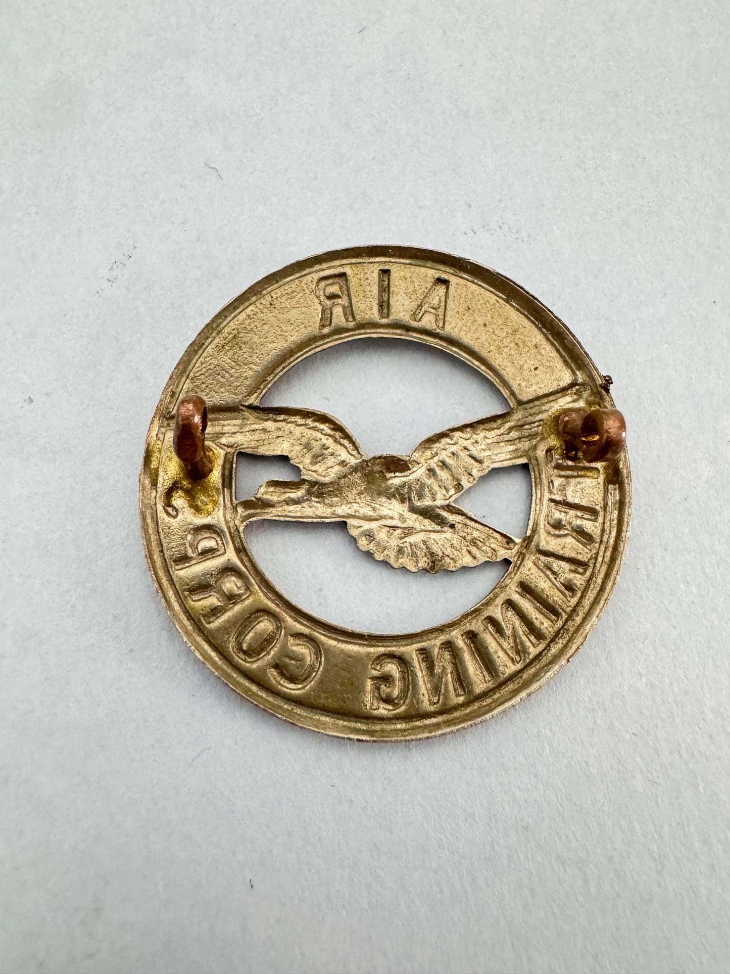 WW2 British RAF Air Training Corps Corps Cap Badge