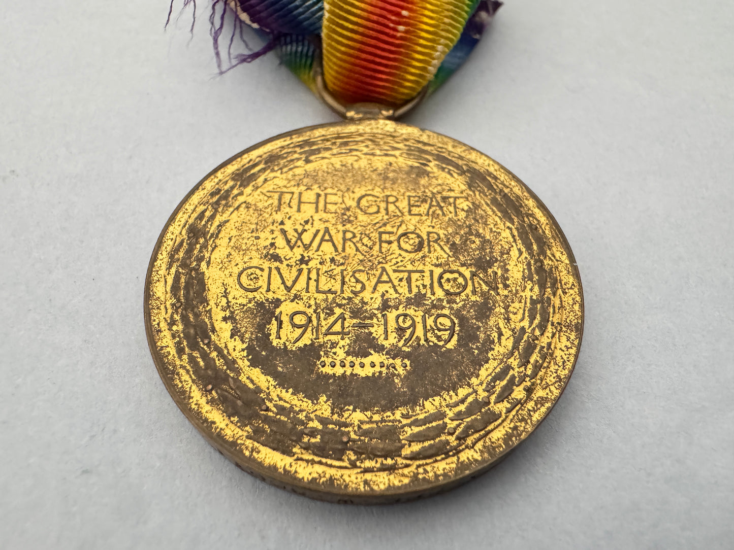 WW1 British Army Inter Allied Victory Medal ARMY SERVICE CORPS