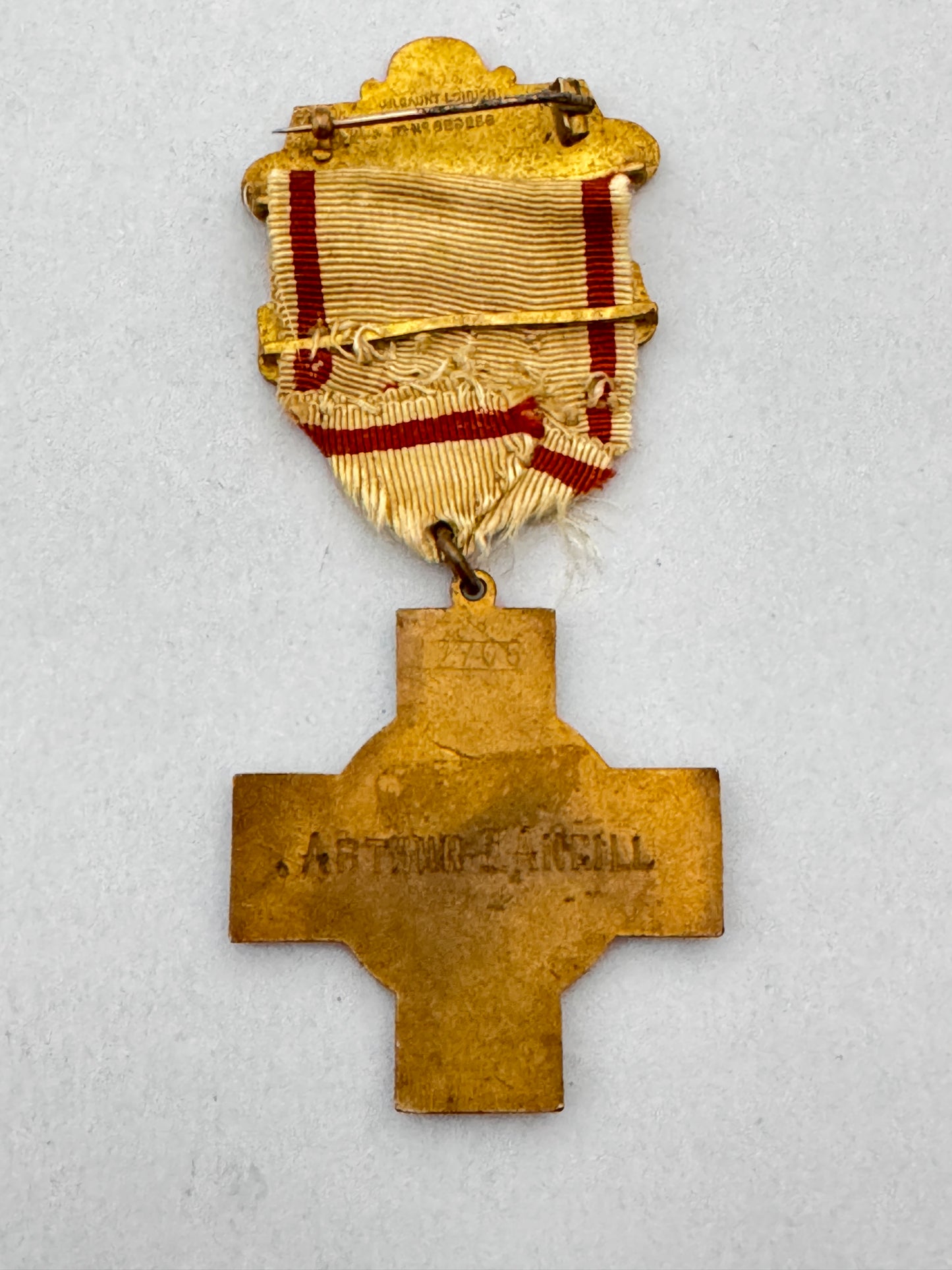 WW1 British Red Cross Society First Aid Proficiency Medal 1916 Clasp