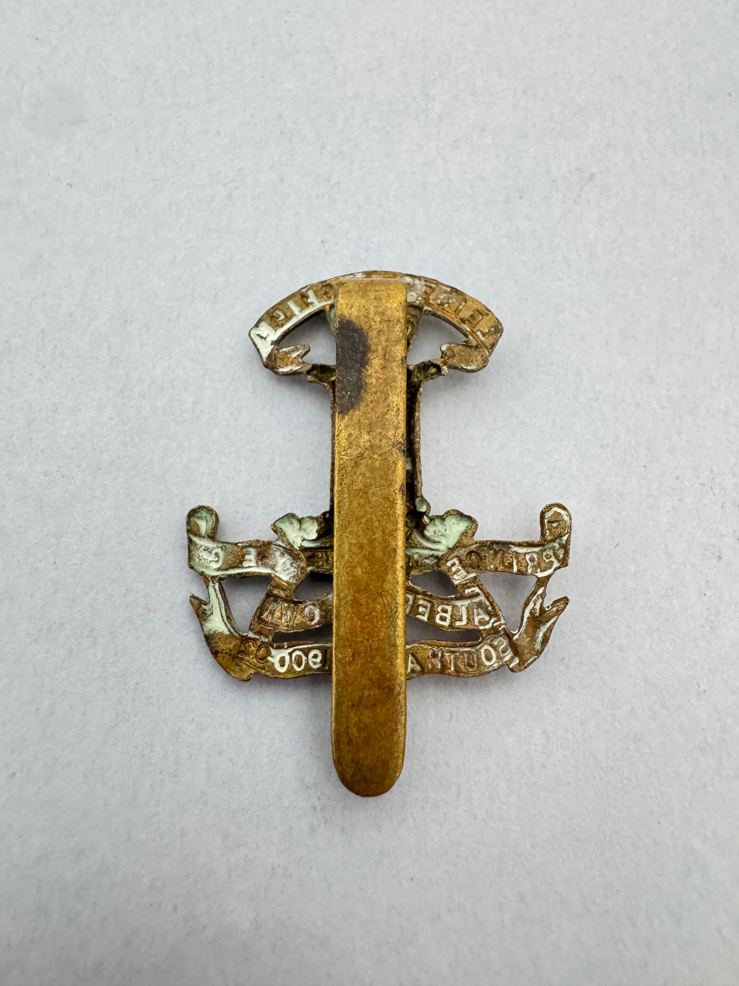 WW2 British Army Leicestershire Yeomanry Cap Badge
