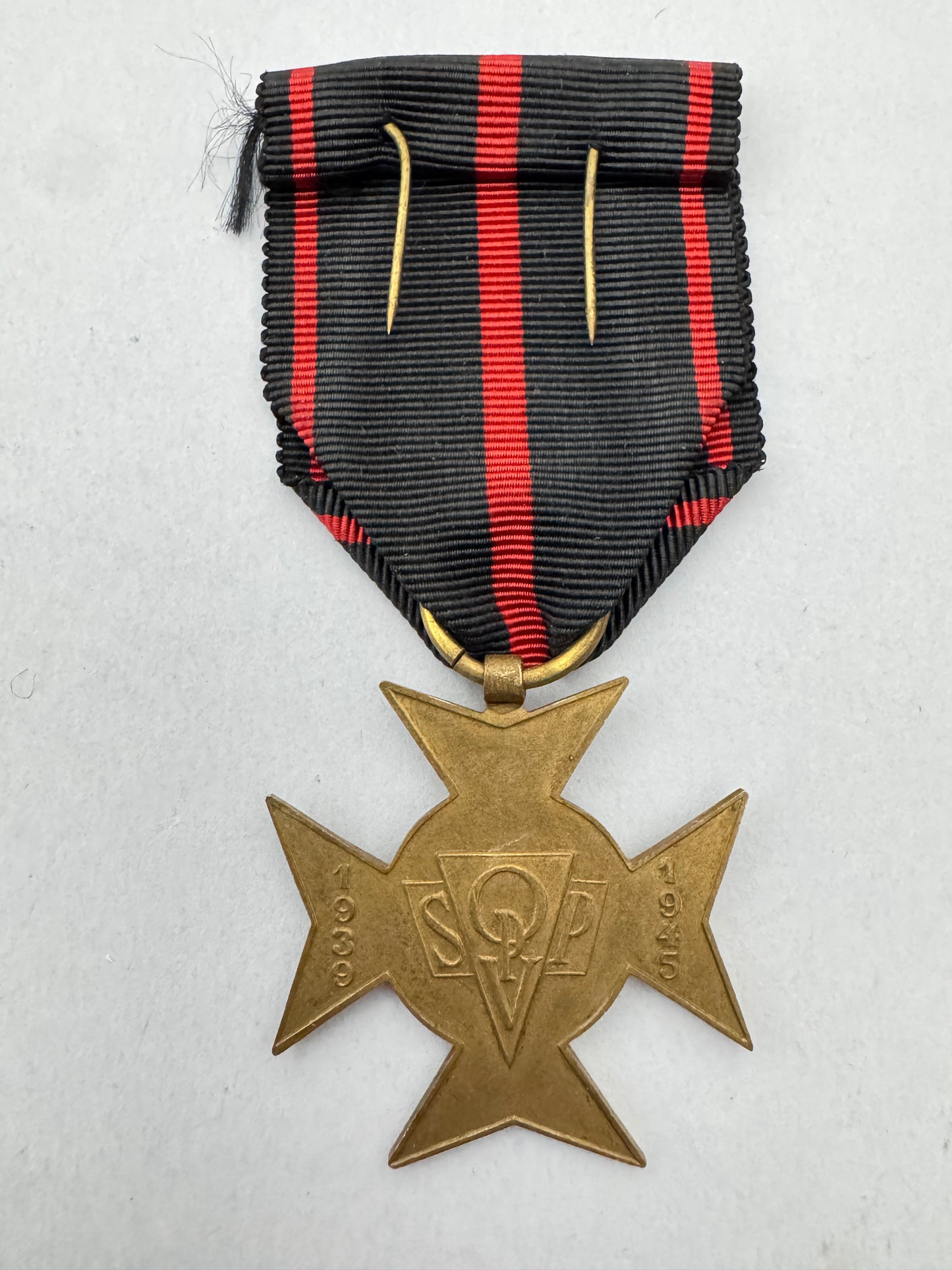 WW2 Czechoslovak Cross for Political Prisoners Medal 1939-1945