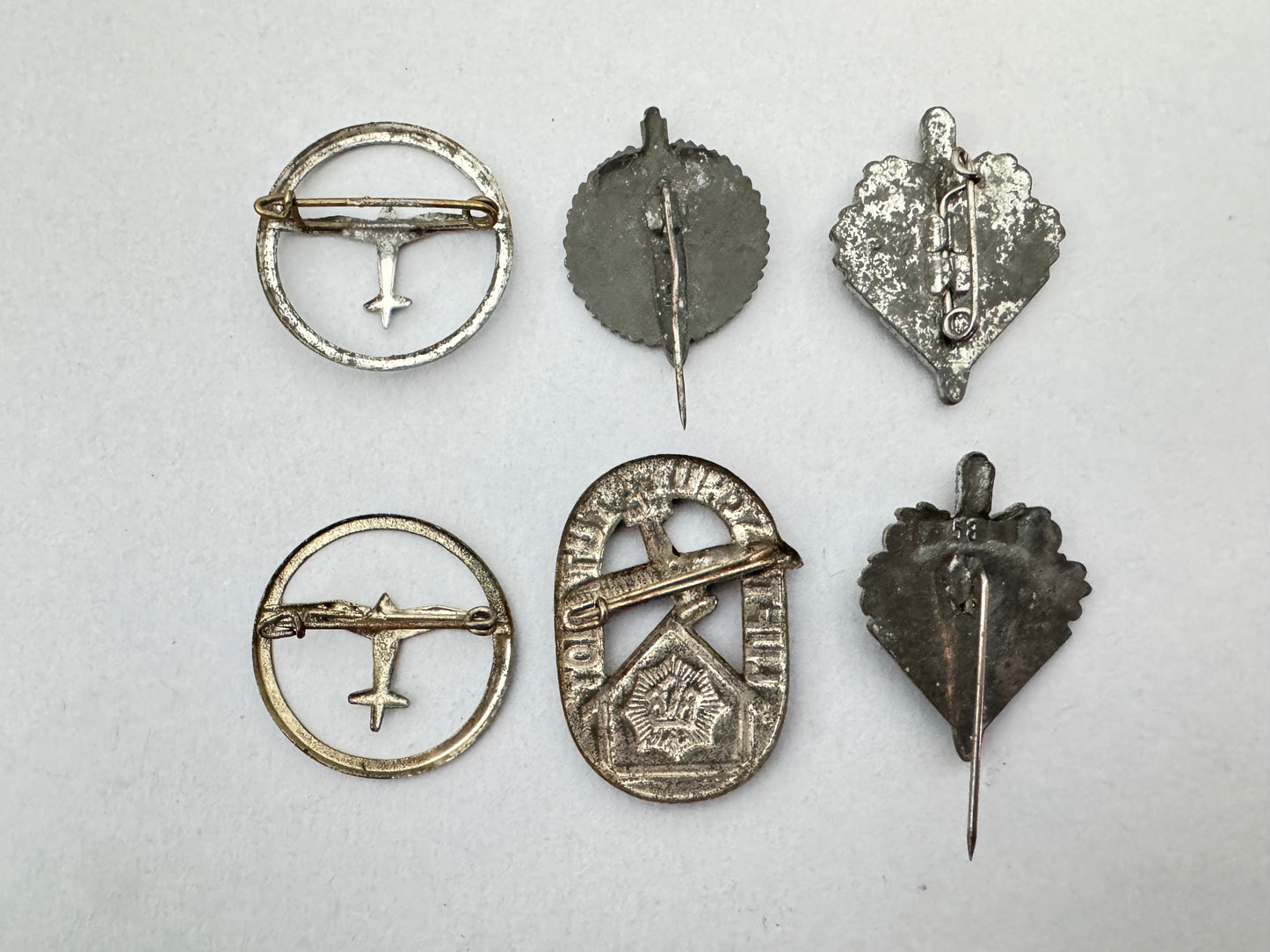 Collection of Third Reich German Tinnie Day Badges