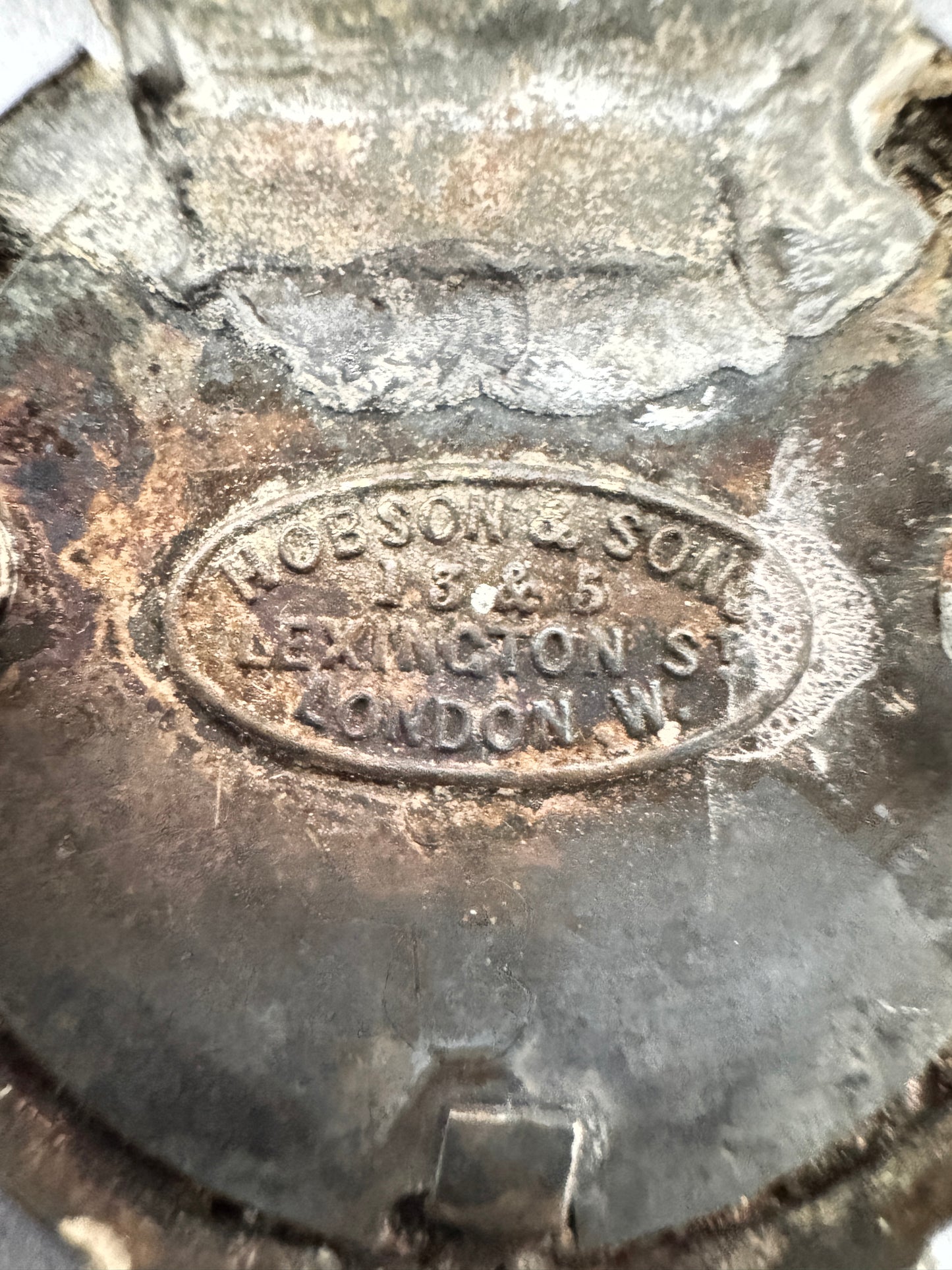 British Army 1st Middlesex Rifle Volunteers Officer's Belt Plate Badge