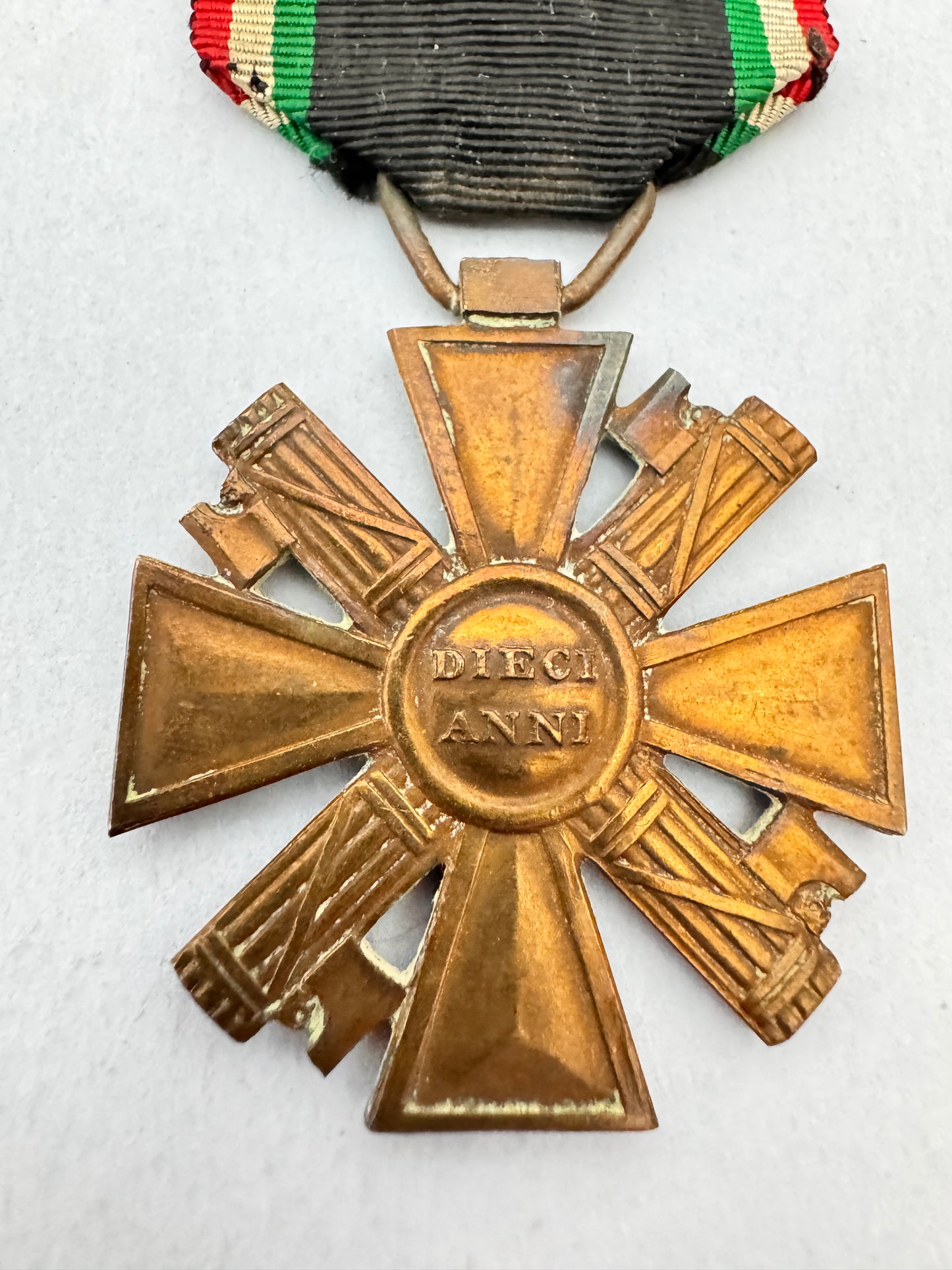 Fascist Italy, MVSN 10 Year Long Service Medal