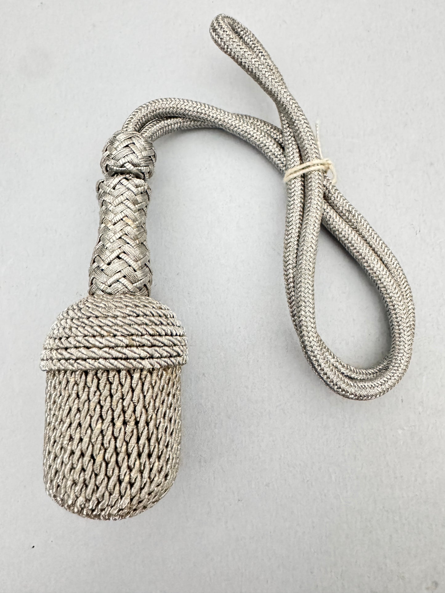 WW2 German Army Aluminium Dagger Portepee Troddel Hanger Knot