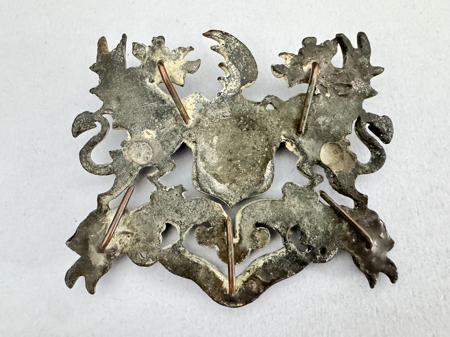 Victorian British City of London Coat of Arms Bronze Plaque