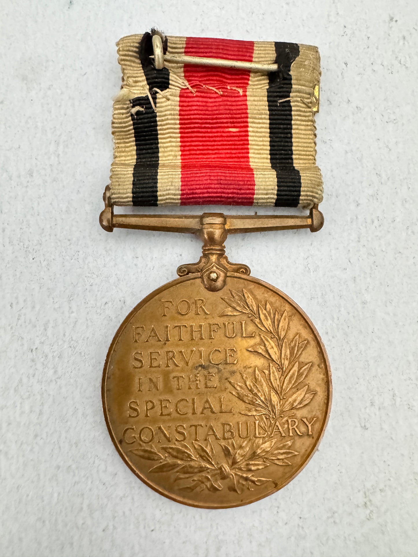 British Medal for Faithful Service in the Special Constabulary George V