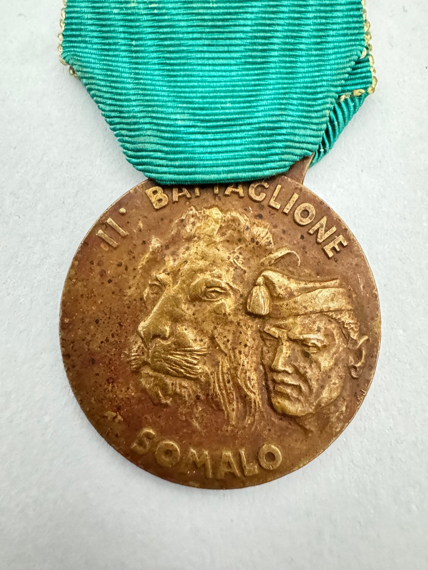 Italian 2nd Somali Battalion Medal (2 Battaglione Somalo)