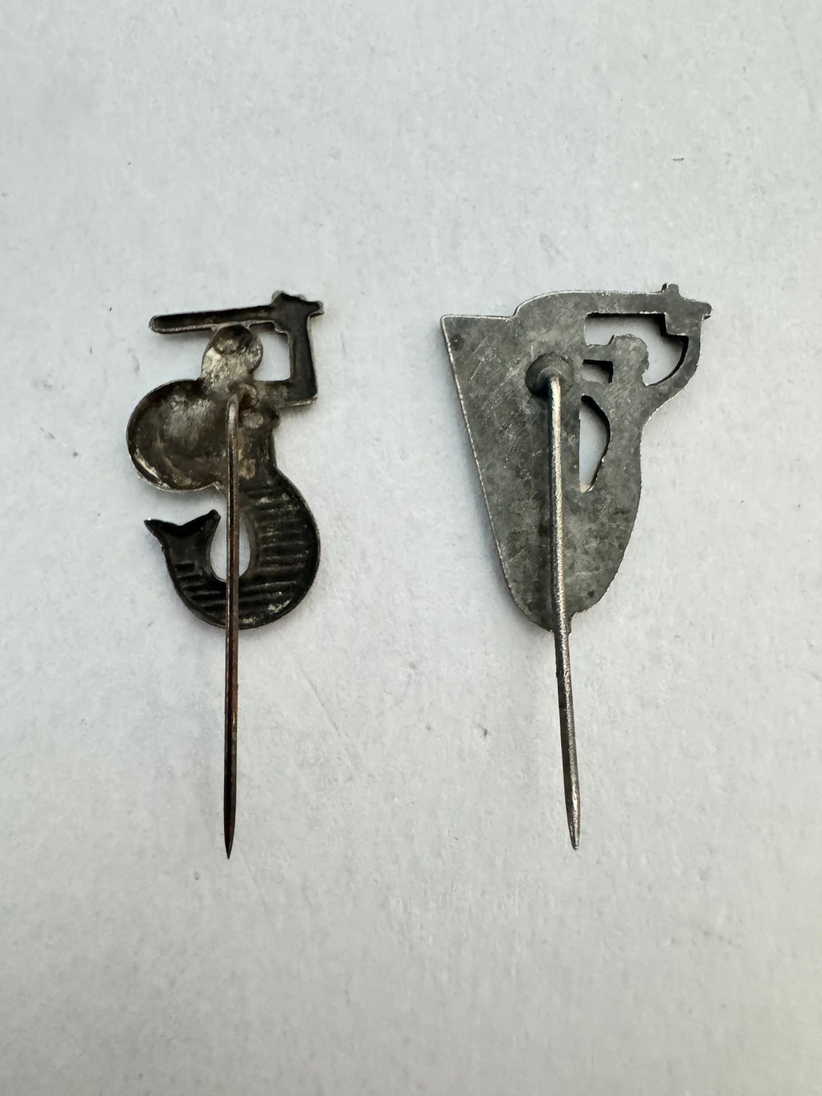 Polish Warsaw Uprising Patriotic Badge Pair